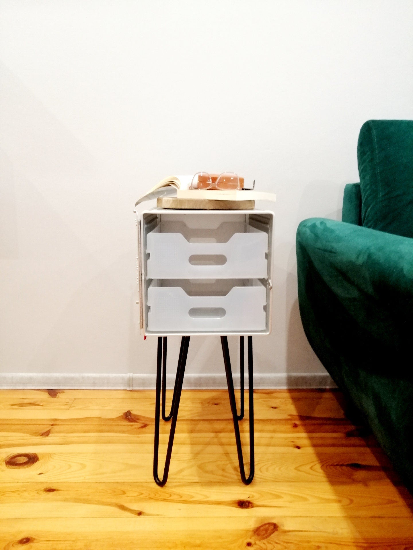 Brand New Airline Galley Storage Box as Side Table, Storage Cabinet, Aviation Design