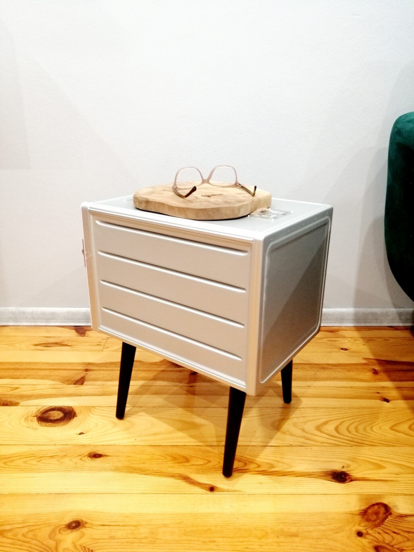 Brand New Air Italy Airline Galley Storage Box as Side Table, Storage Cabinet, Aviation Design