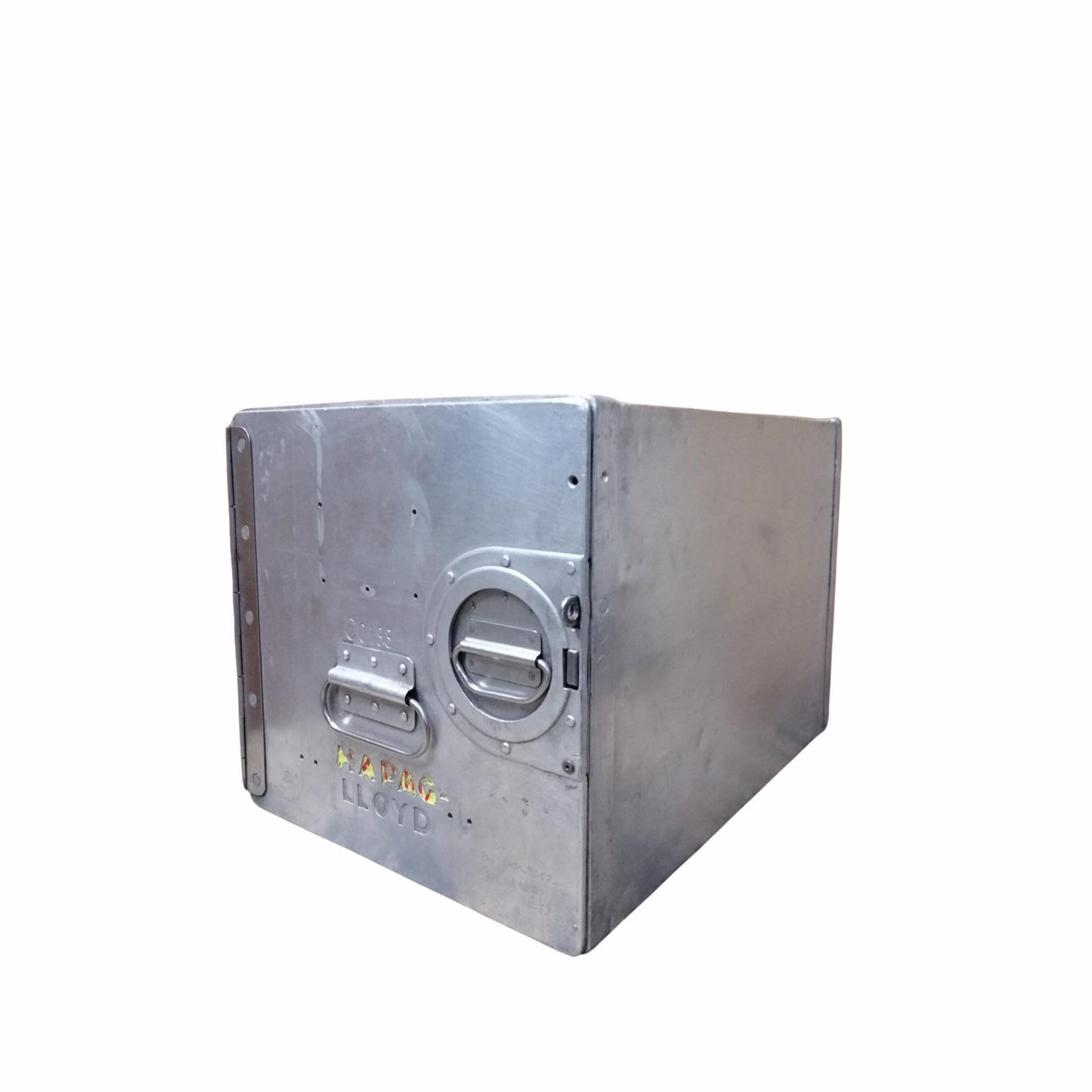 Hapag-Lloyd Original Airline Galley Storage Box, Aircraft Storage Container, Rare & Old and Collectible
