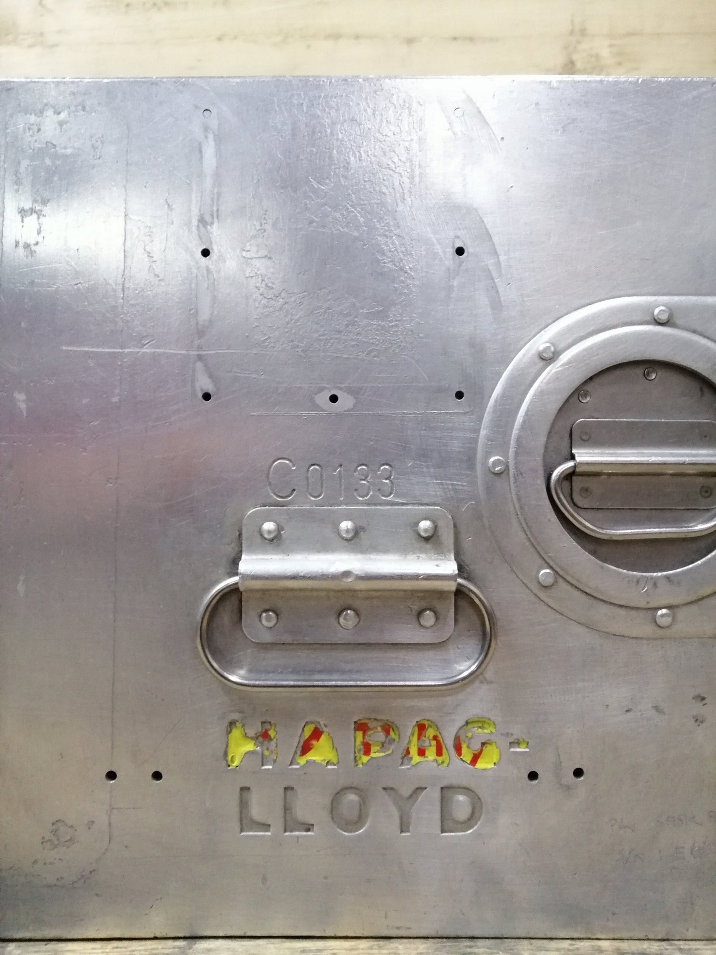 Hapag-Lloyd Original Airline Galley Storage Box, Aircraft Storage Container, Rare & Old and Collectible