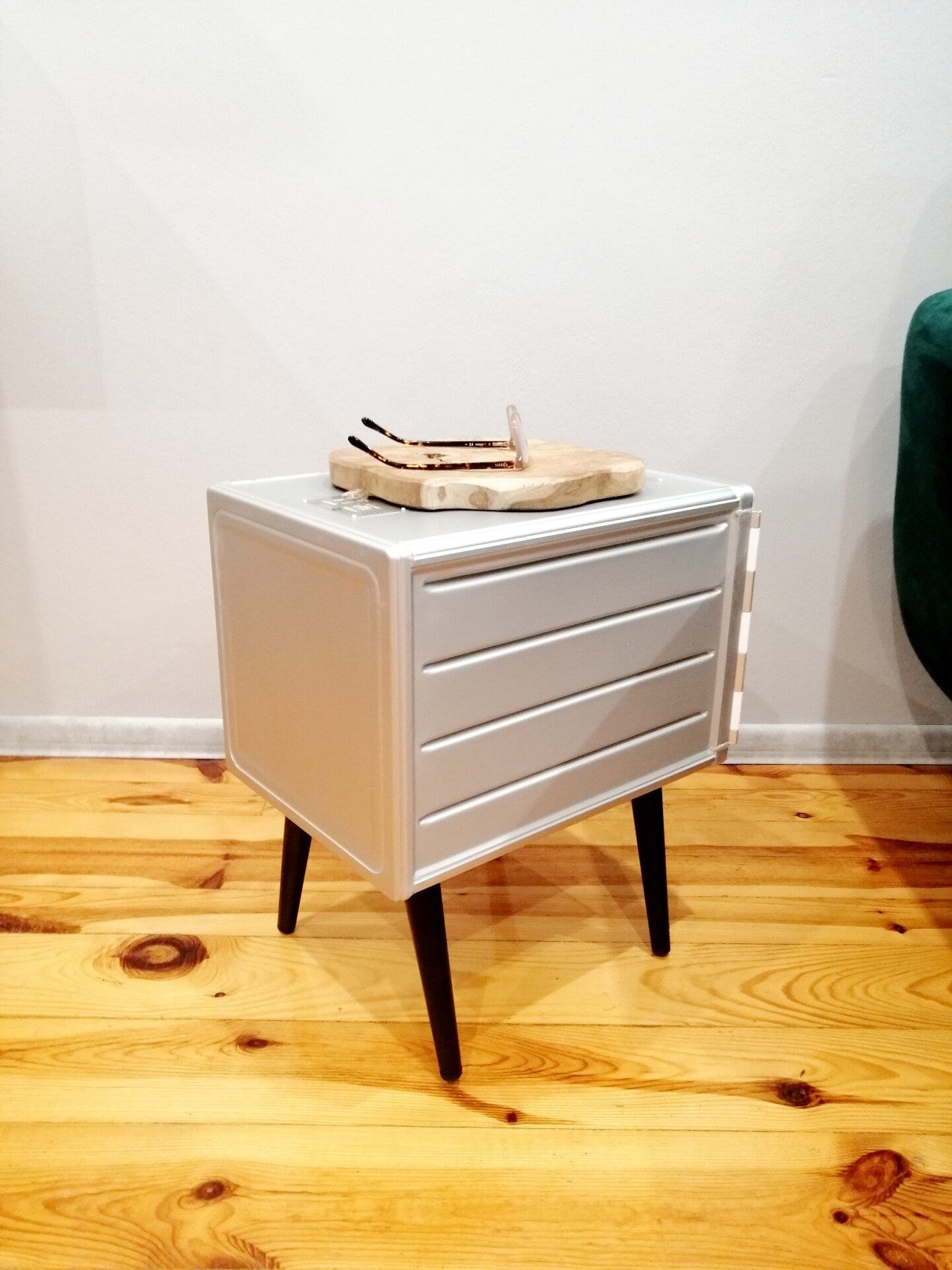 Brand New Air Italy Airline Galley Storage Box as Side Table, Storage Cabinet, Aviation Design