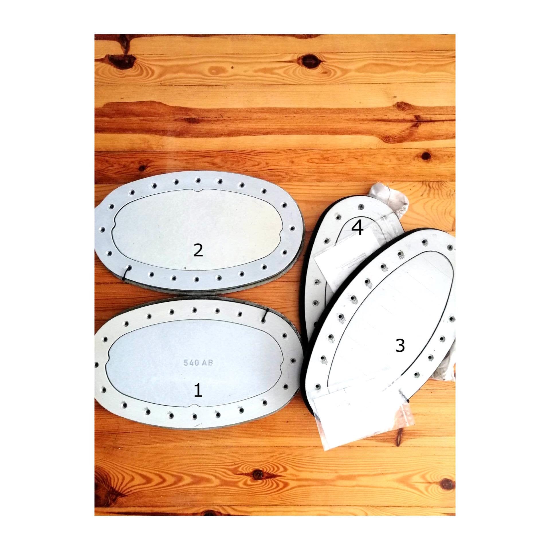 Airbus Fuel Tank Door Panel, Airbus A319 PT-MZF - TAM / Latam Brasil Airlines