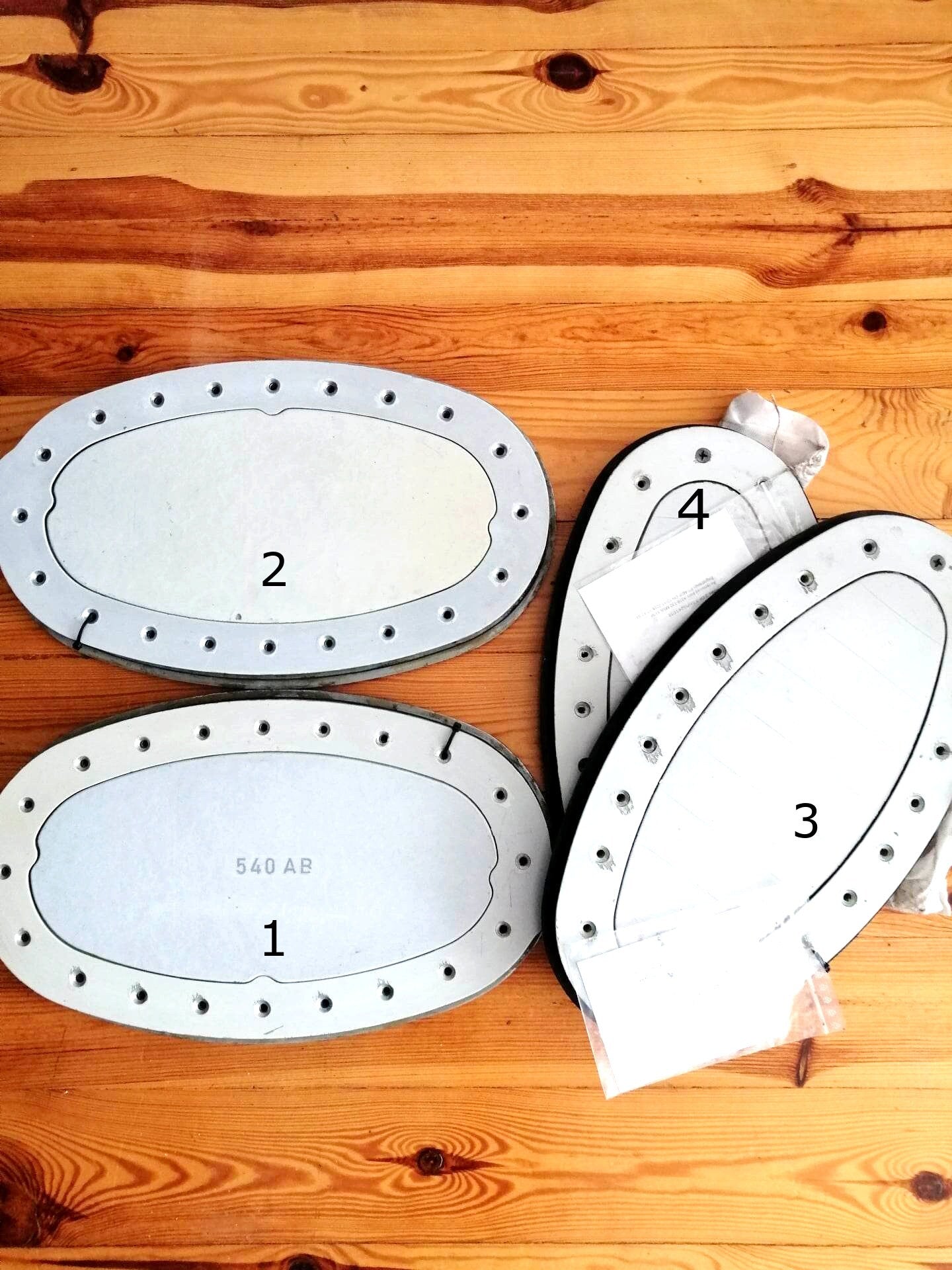 Airbus Fuel Tank Door Panel, Airbus A319 PT-MZF - TAM / Latam Brasil Airlines