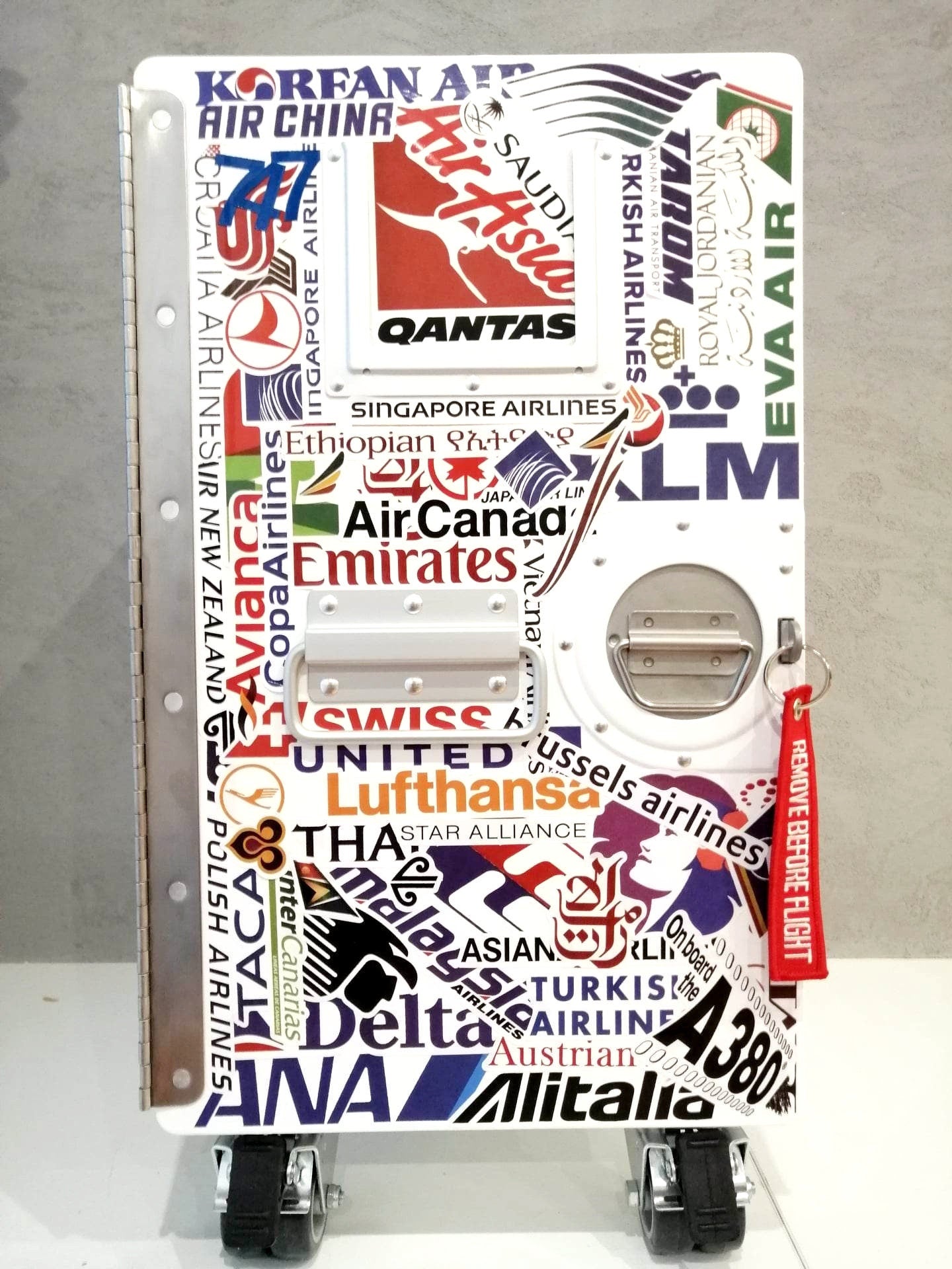 Brand New Airline Galley Container - Aviation Airlines Design - Nightstand, Industrial Cabinet, Side Table - 3 Drawers Included