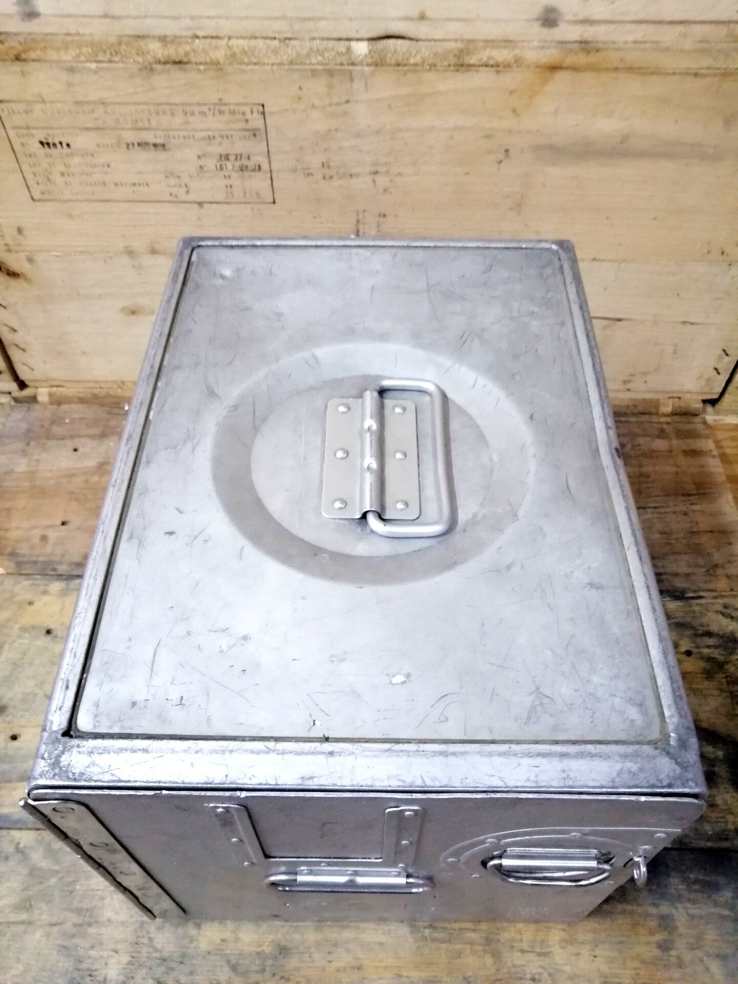 Original Airline Galley Storage Box, Aircraft Storage Container, Portugália Airlines, PGA