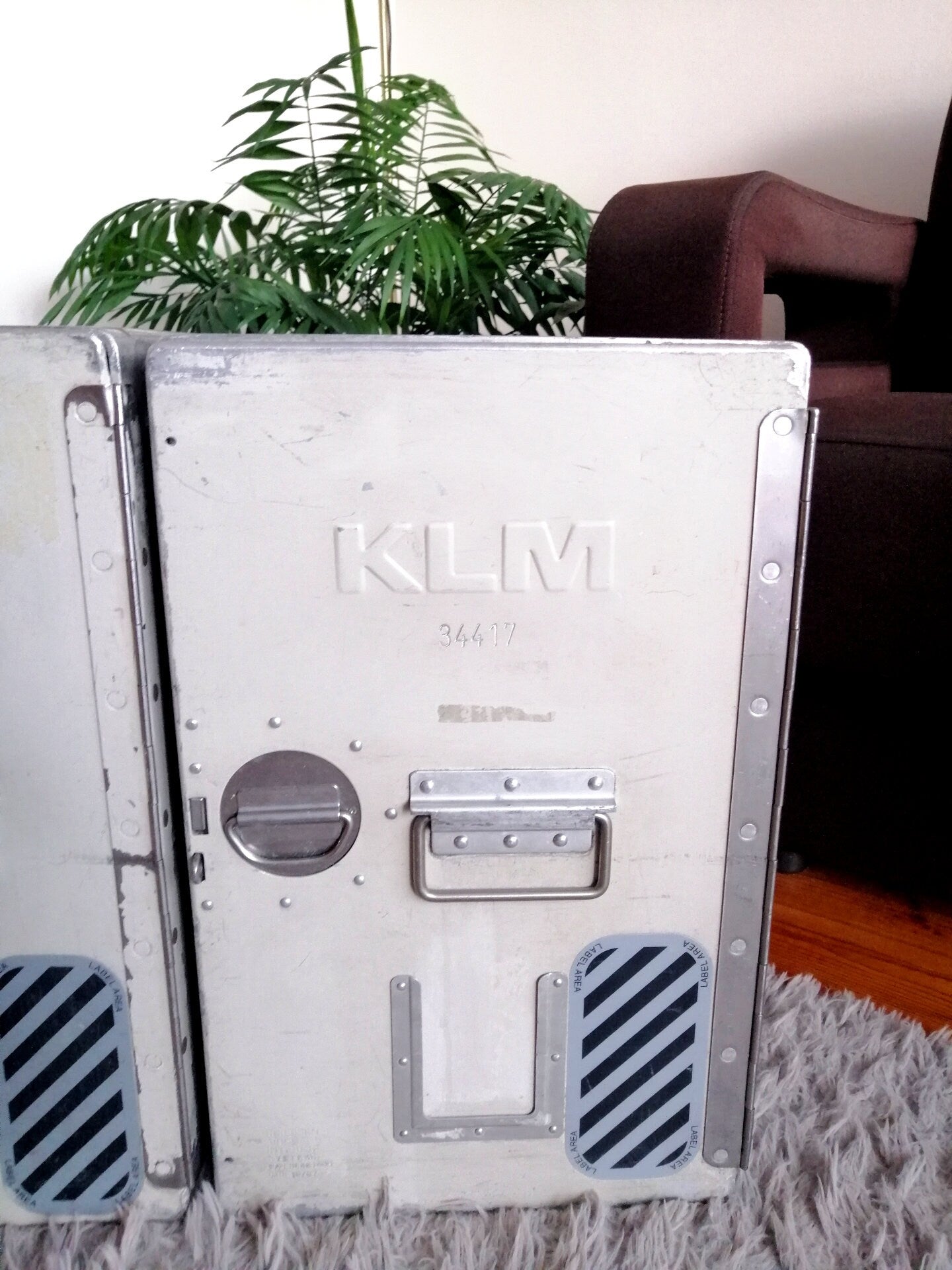 KLM - Original Airline Container, Aircraft Box, Airplane Unit Cabinet, KSSU Standard, Industrial Design