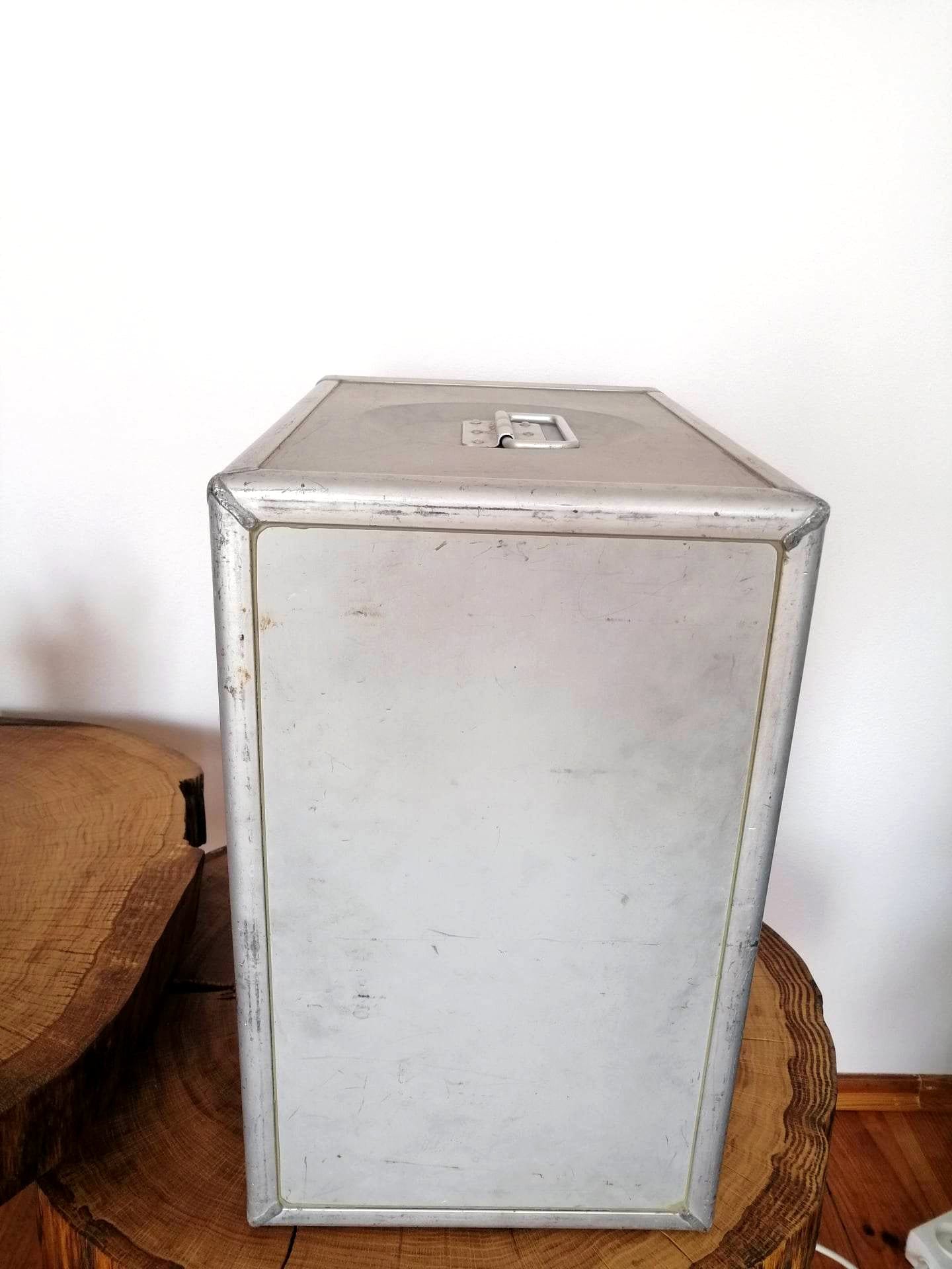 Ghana Airways Airline Galley Storage Container, Driessen Aircraft Storage Box