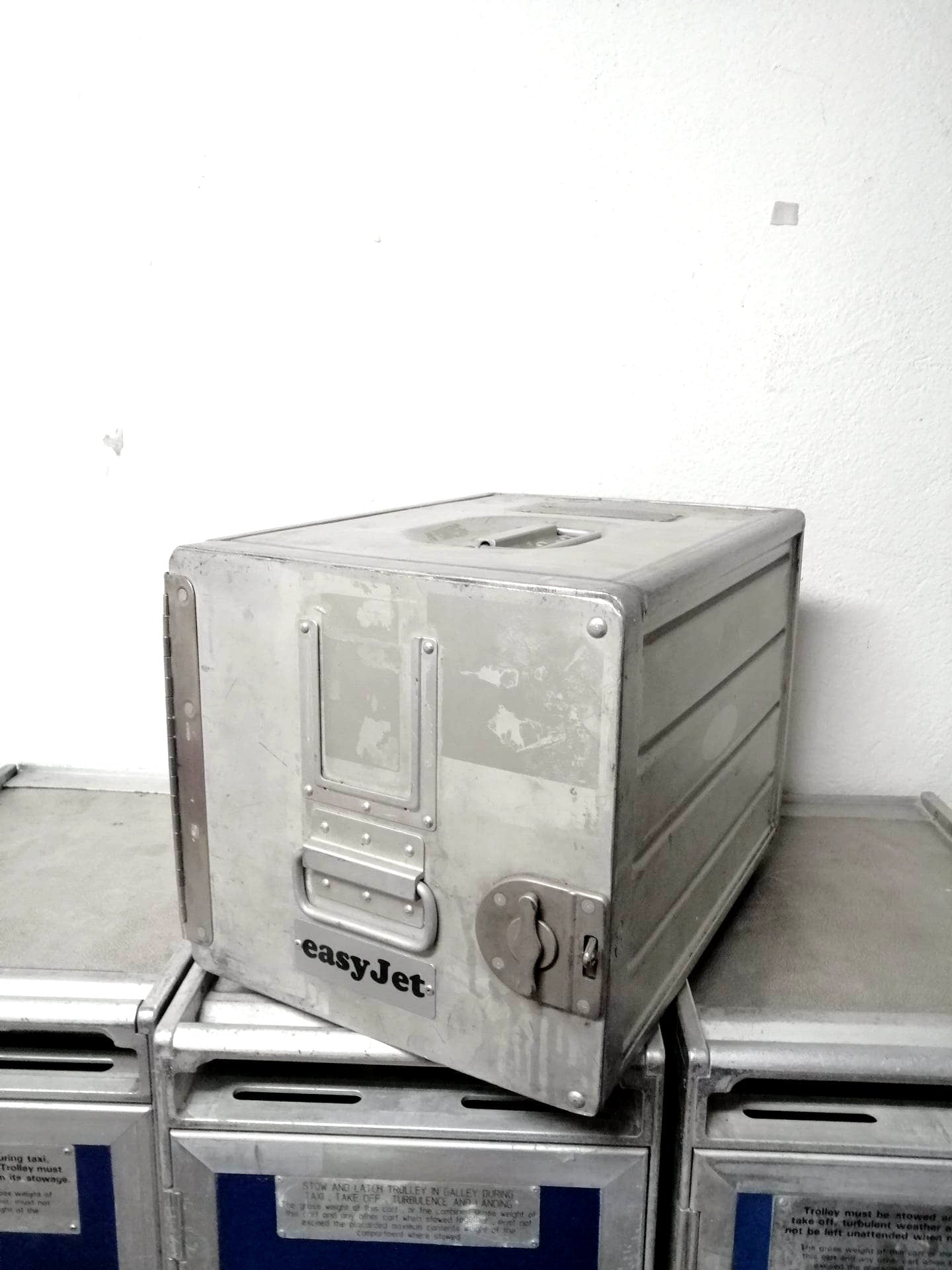 EasyJet Airline Galley Box, Aircraft Storage Container