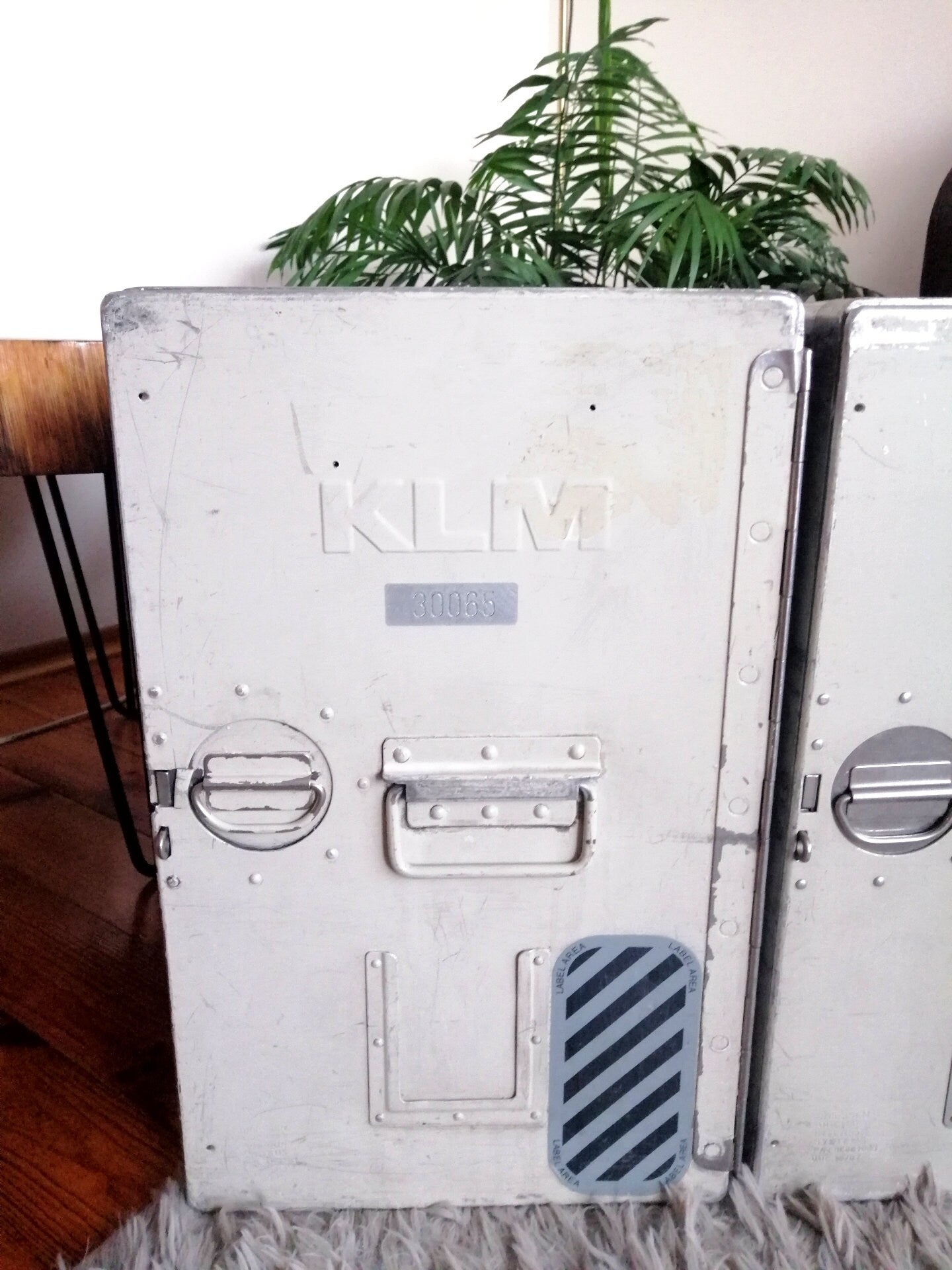 KLM - Original Airline Container, Aircraft Box, Airplane Unit Cabinet, KSSU Standard, Industrial Design