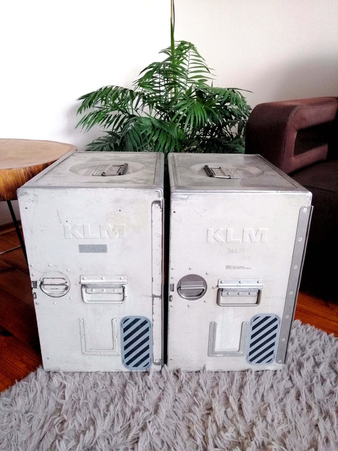 KLM - Original Airline Container, Aircraft Box, Airplane Unit Cabinet, KSSU Standard, Industrial Design
