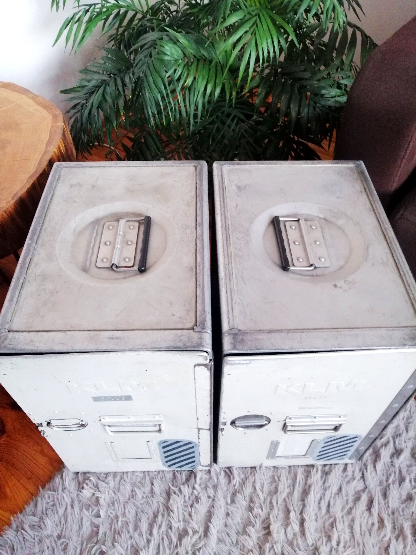 KLM - Original Airline Container, Aircraft Box, Airplane Unit Cabinet, KSSU Standard, Industrial Design