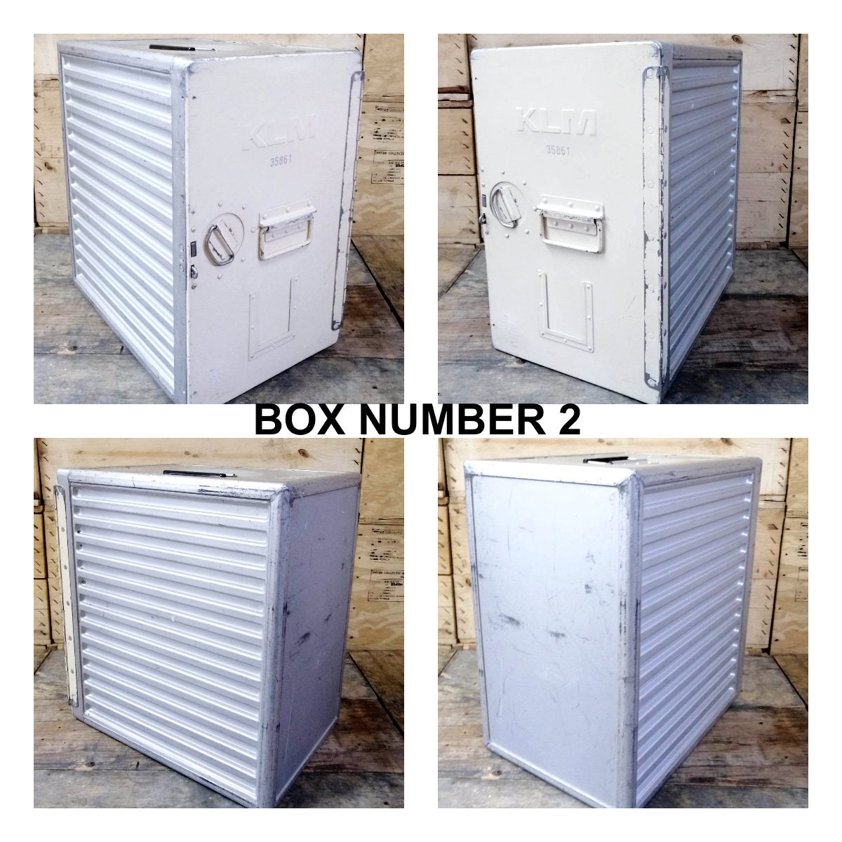 KLM Airline Container, Aircraft Storage Galley Box, Airplane Unit , Aviation Cabinet, Nighstand