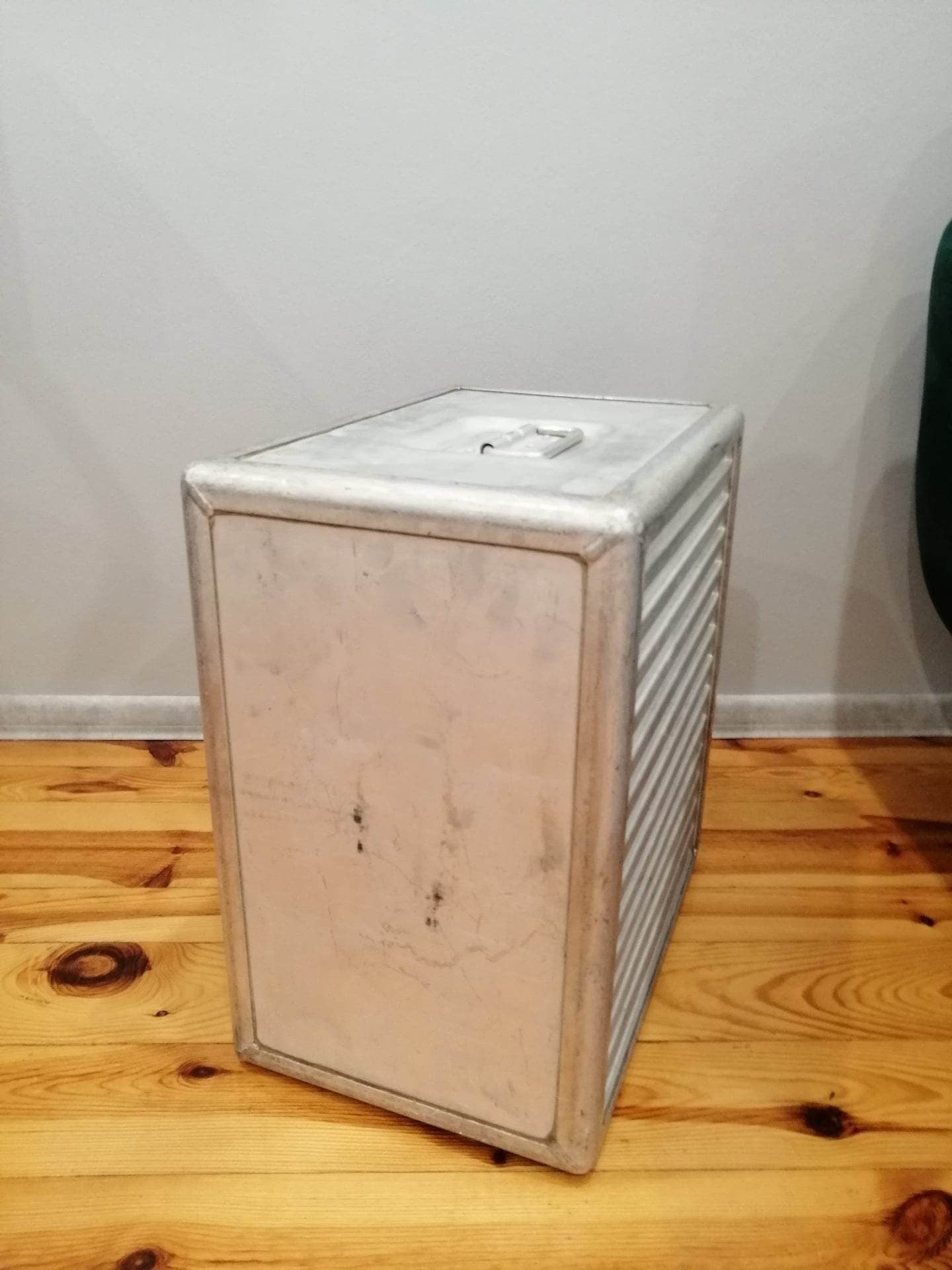 CP Air - Unique Vintage Airline Galley Storage Container, 1970s Driessen Aircraft Storage Box, Canadian Pacific Air Lines