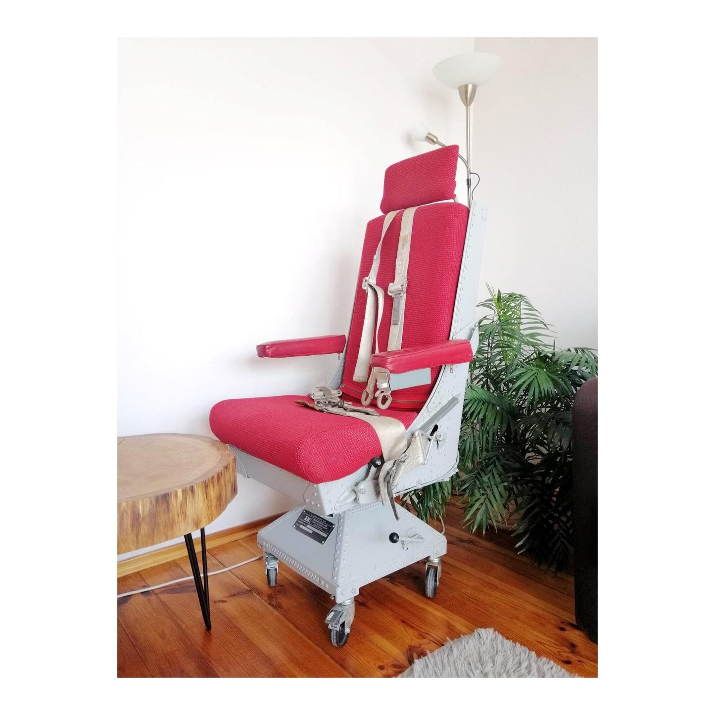 Authentic Missile Launch Control Center Chair 1960s - AM industries - Unique Office Desk Chair