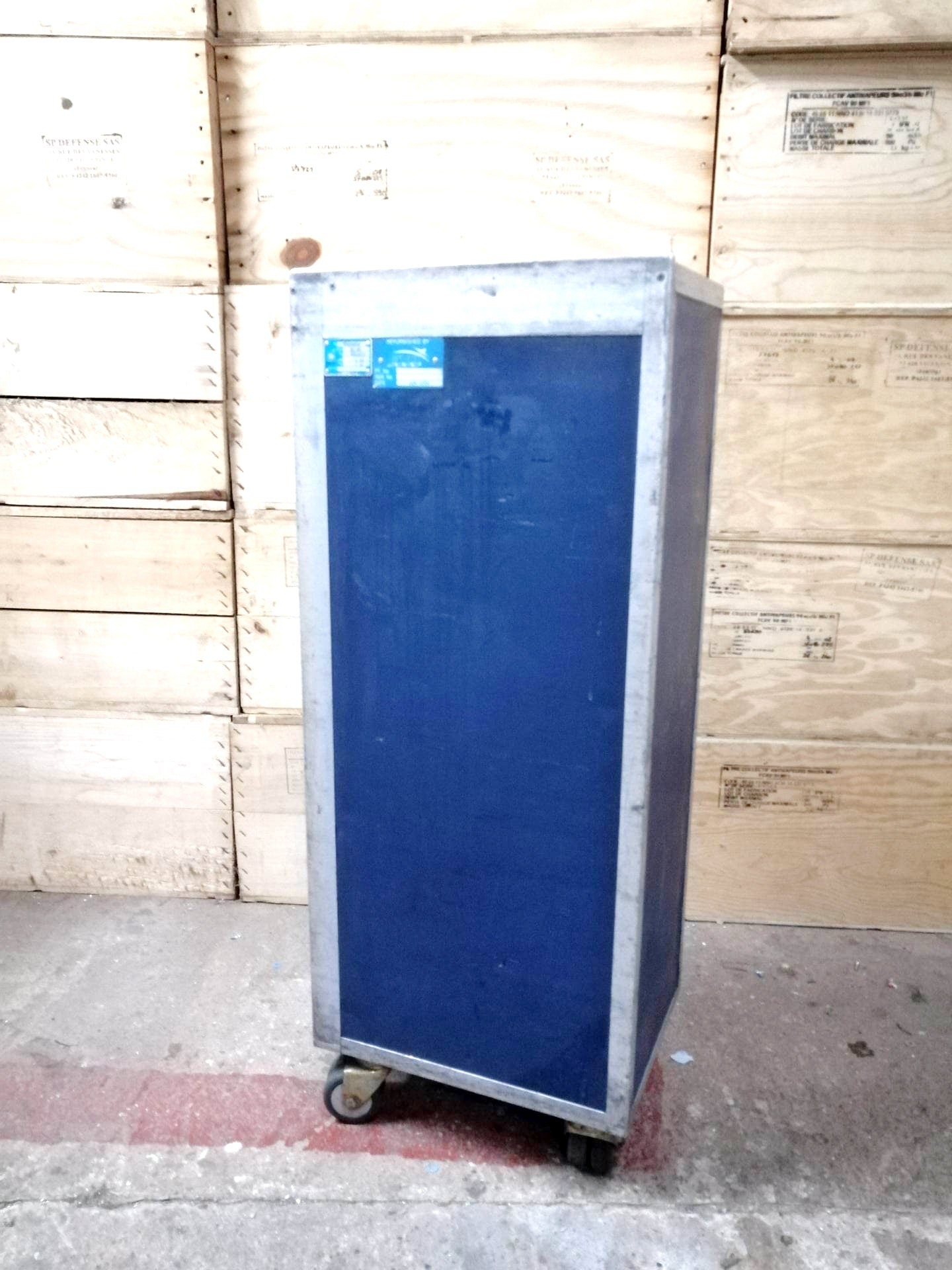 Original Airline Galley Trolley Great Condition - Driessen - Airplane Galley Cart - Home Bar / Industrial Storage Unit