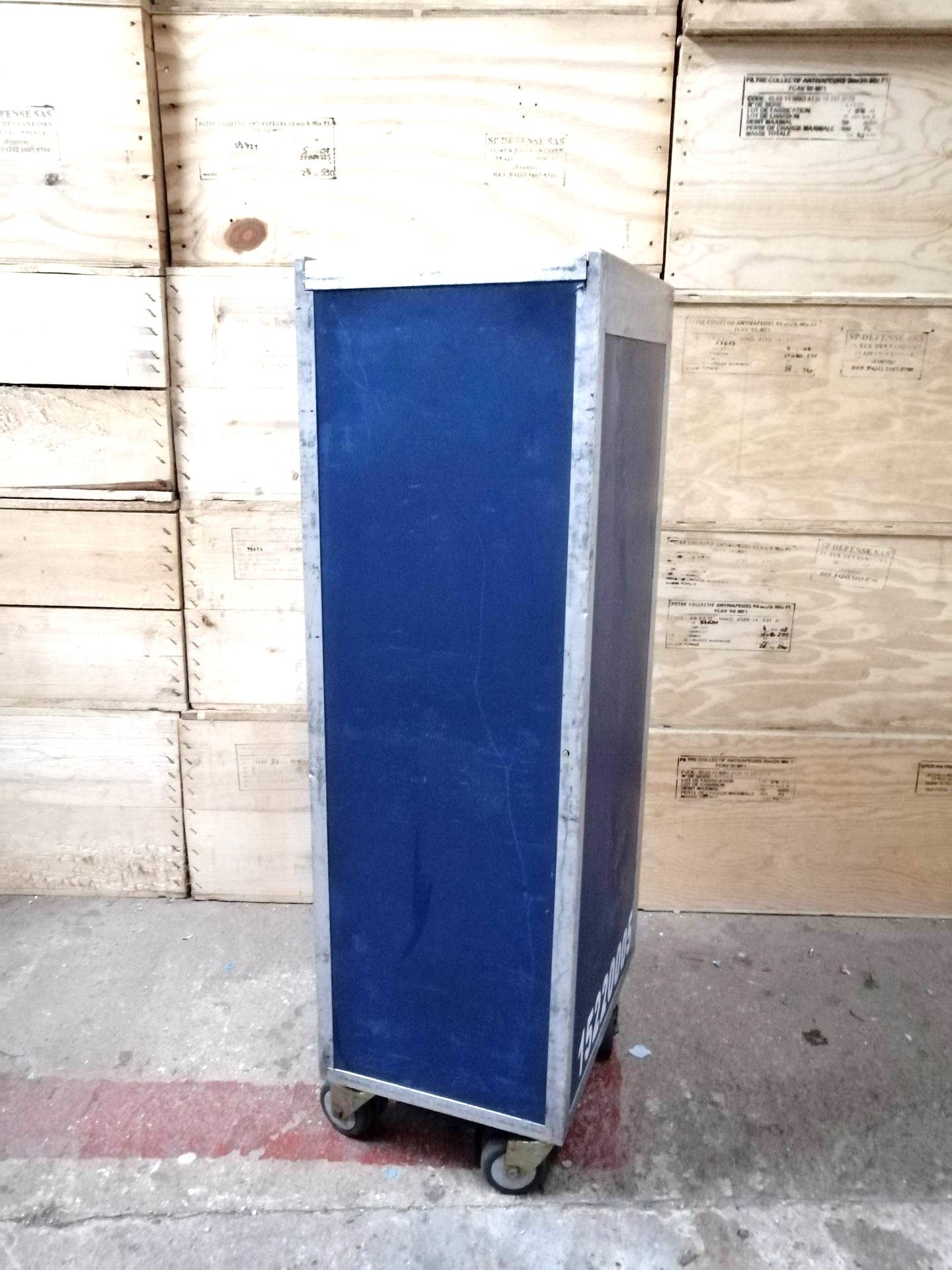 Original Airline Galley Trolley Great Condition - Driessen - Airplane Galley Cart - Home Bar / Industrial Storage Unit