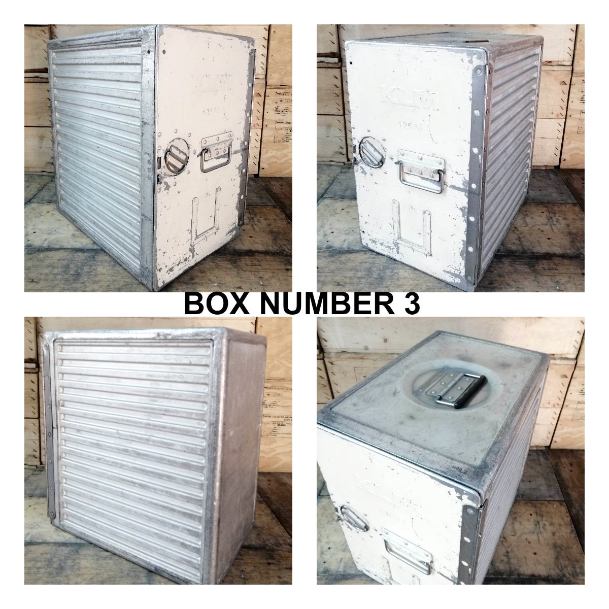 KLM Airline Container, Aircraft Storage Galley Box, Airplane Unit , Aviation Cabinet, Nighstand