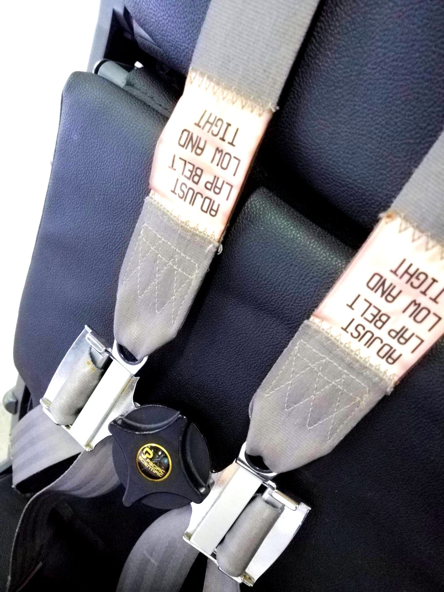 Boeing 737 Authentic Cabin Crew Double Jump Seat from Sriwijaya Air, MSN 30636, Flight Attendant Seat, Aviation Furnitures