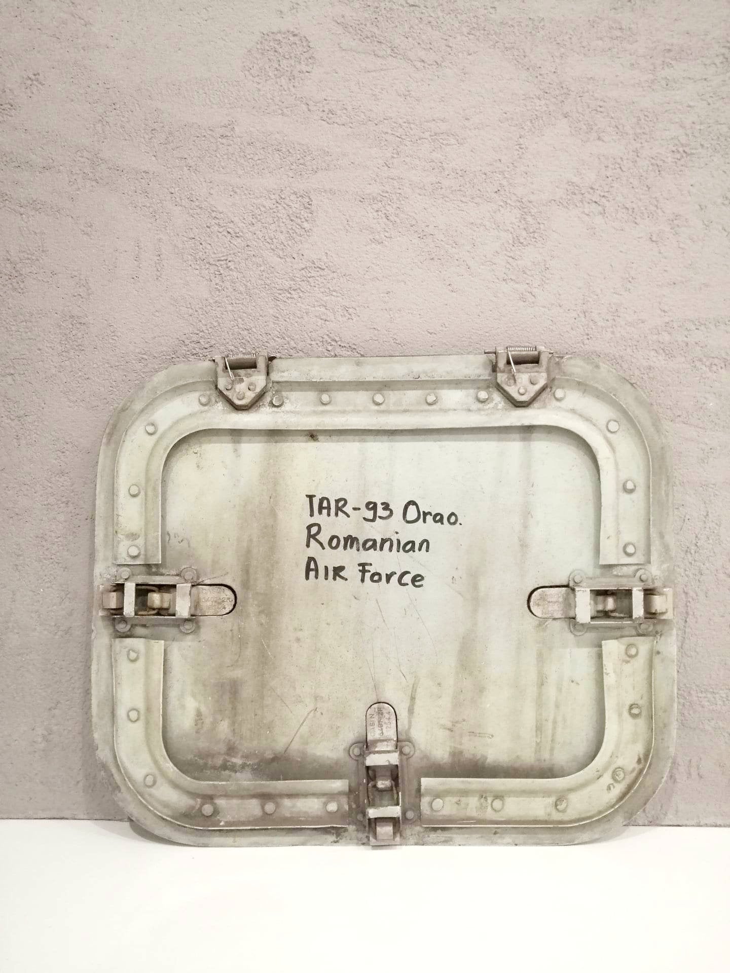 IAR-93 Orao Access Panel Door, Aircraft Skin, Fuselage, Avioane Craiova, Romanian Air Force, RARE