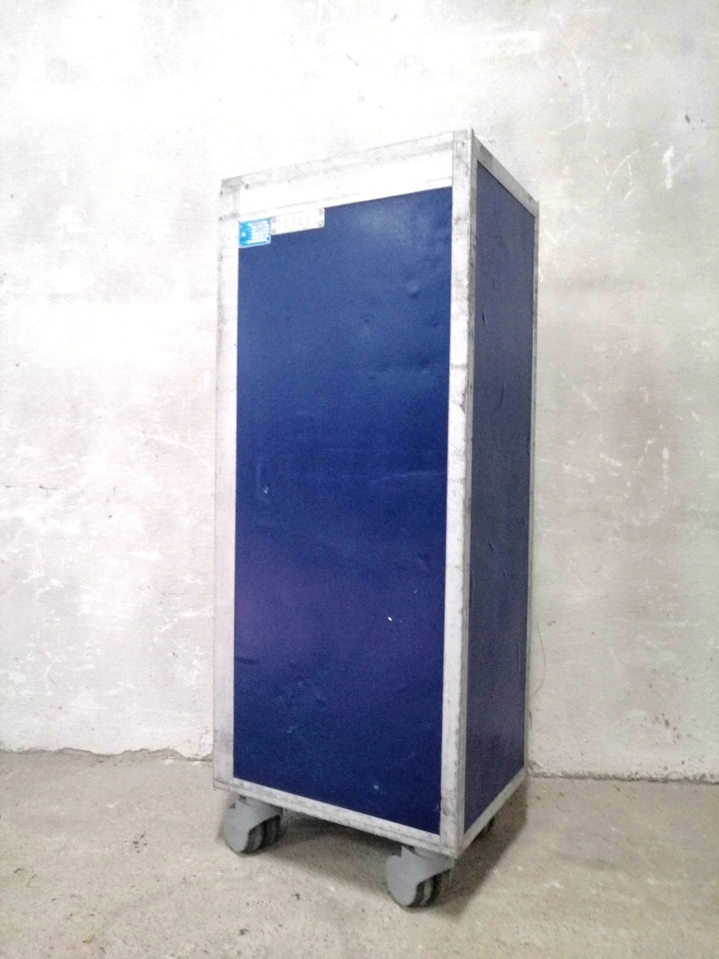 Airline Galley Trolley - LOT - Driessen - Airplane ATLAS Galley Cart with 7 New Drawers - LOT Polish Airlines - Home Bar Catering Trolley