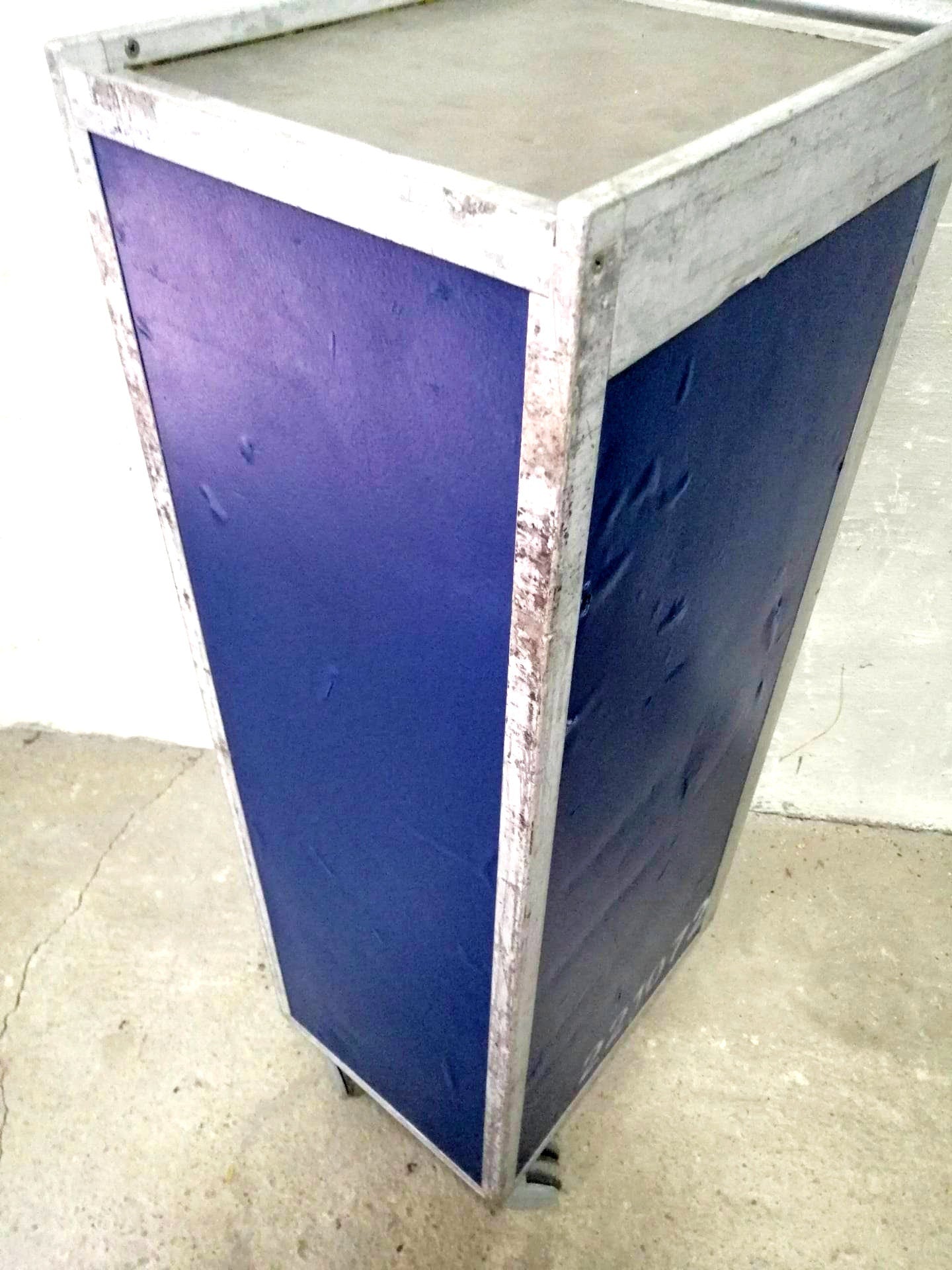 Airline Galley Trolley - LOT - Driessen - Airplane ATLAS Galley Cart with 7 New Drawers - LOT Polish Airlines - Home Bar Catering Trolley