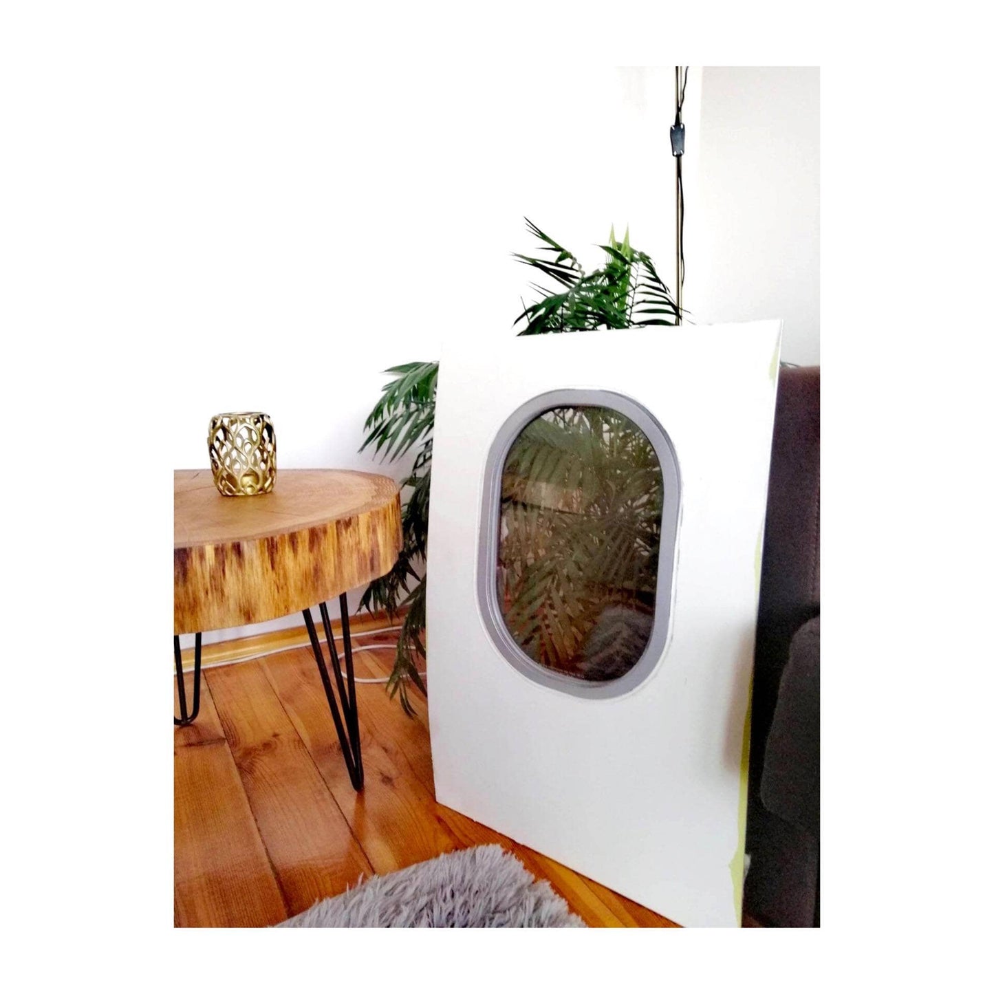 British Airways G-EUOB Airbus A319  | Authentic Aircraft Window Cut Fuselage | Aviation Aircraft LED Lamp