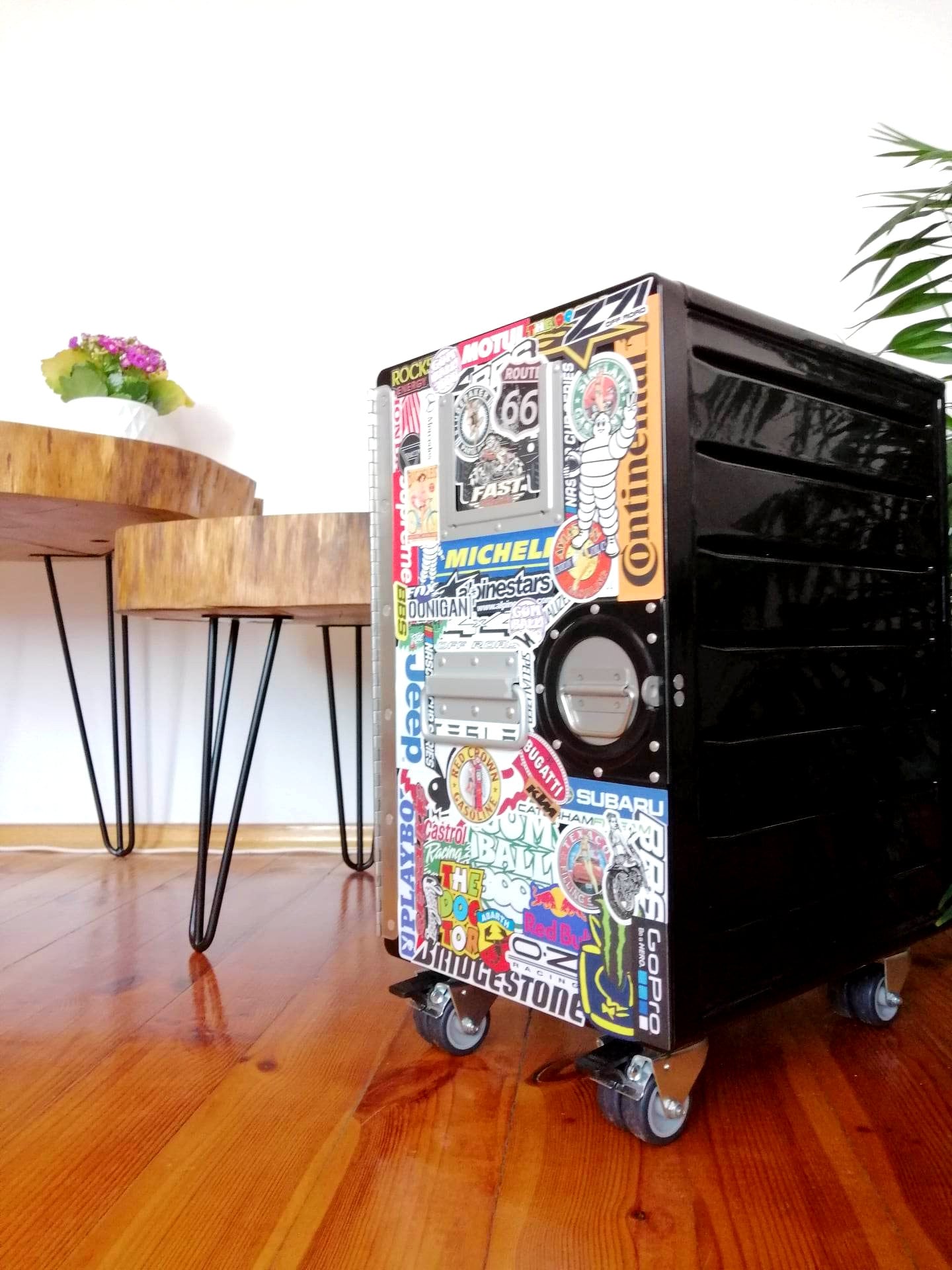 Brand New Airline Galley Container | Airline Trolley | Automotive Mancave Design | Nightstand, Industrial Cabinet, Side Table