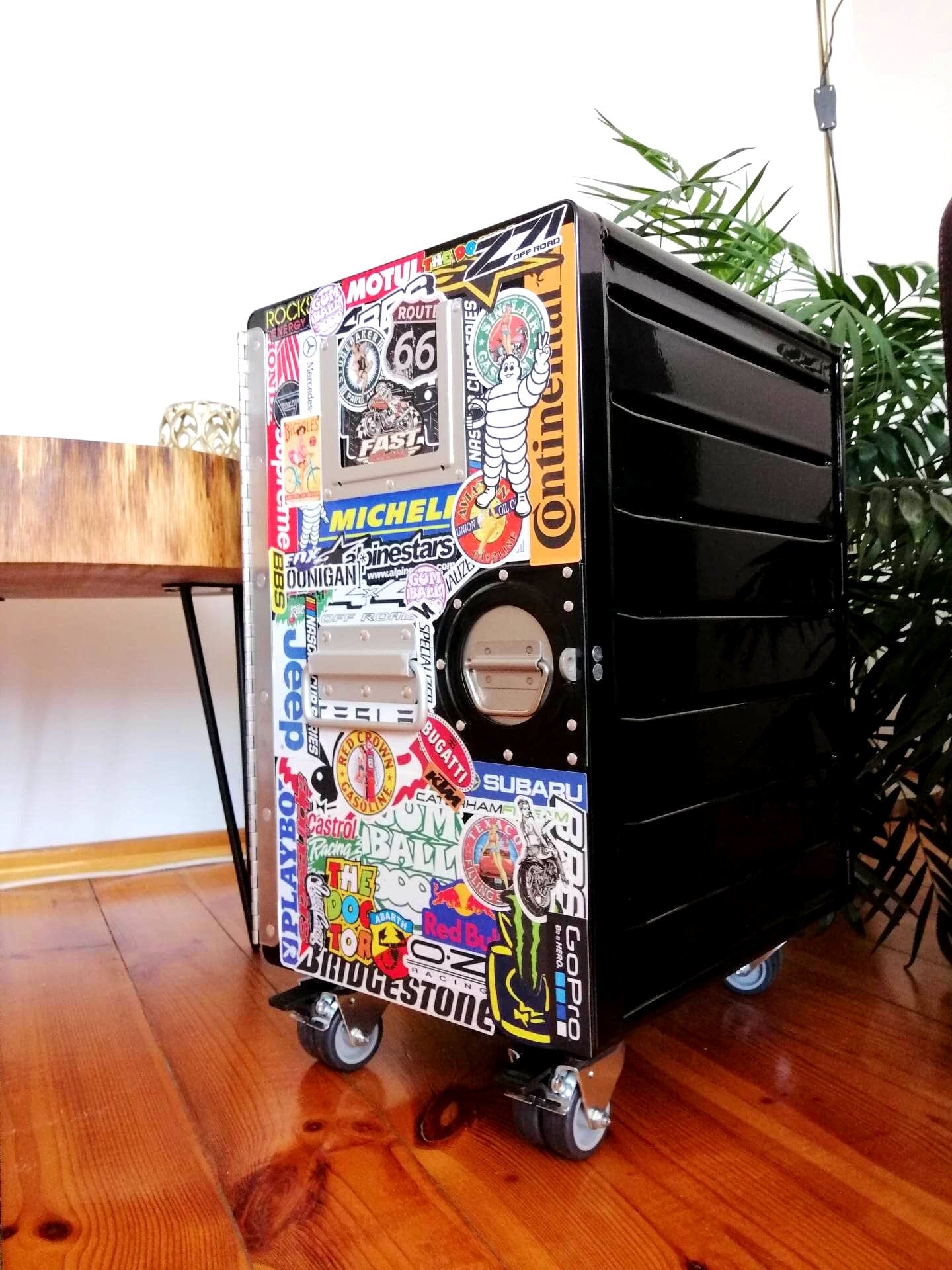 Brand New Airline Galley Container | Airline Trolley | Automotive Mancave Design | Nightstand, Industrial Cabinet, Side Table