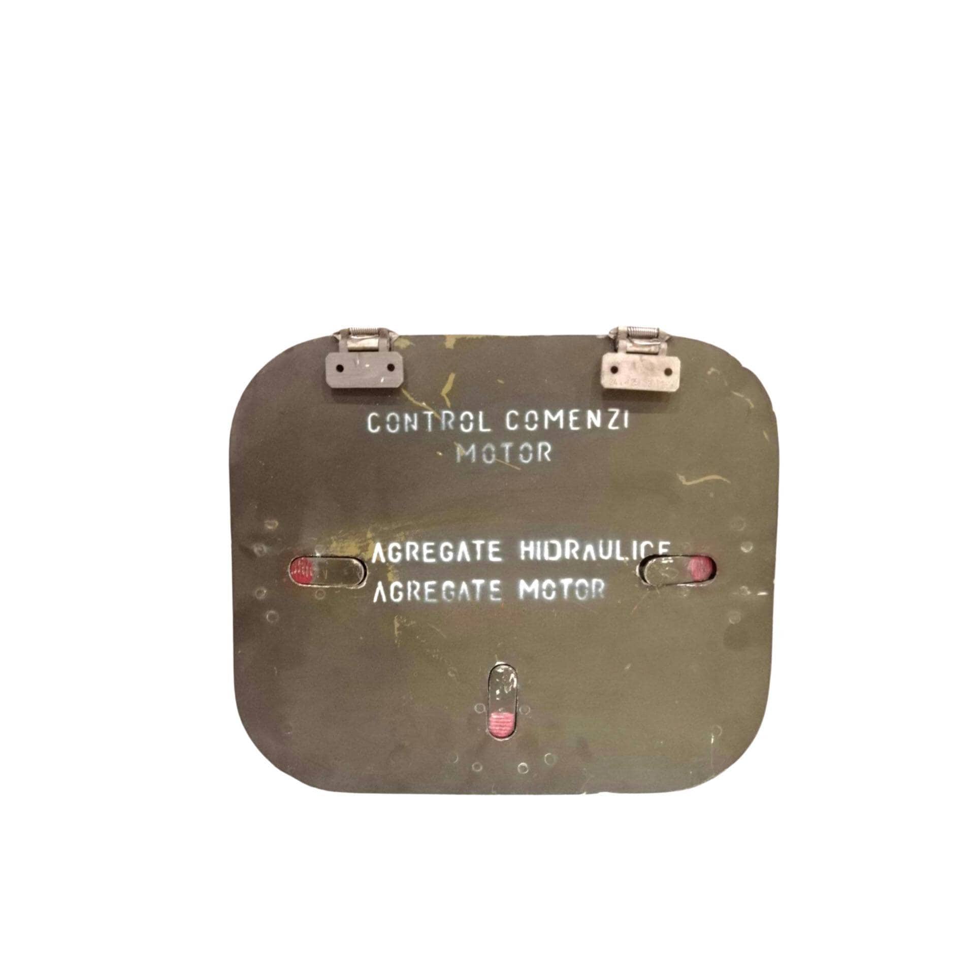 IAR-93 Orao Access Panel Door, Aircraft Skin, Fuselage, Avioane Craiova, Romanian Air Force, RARE