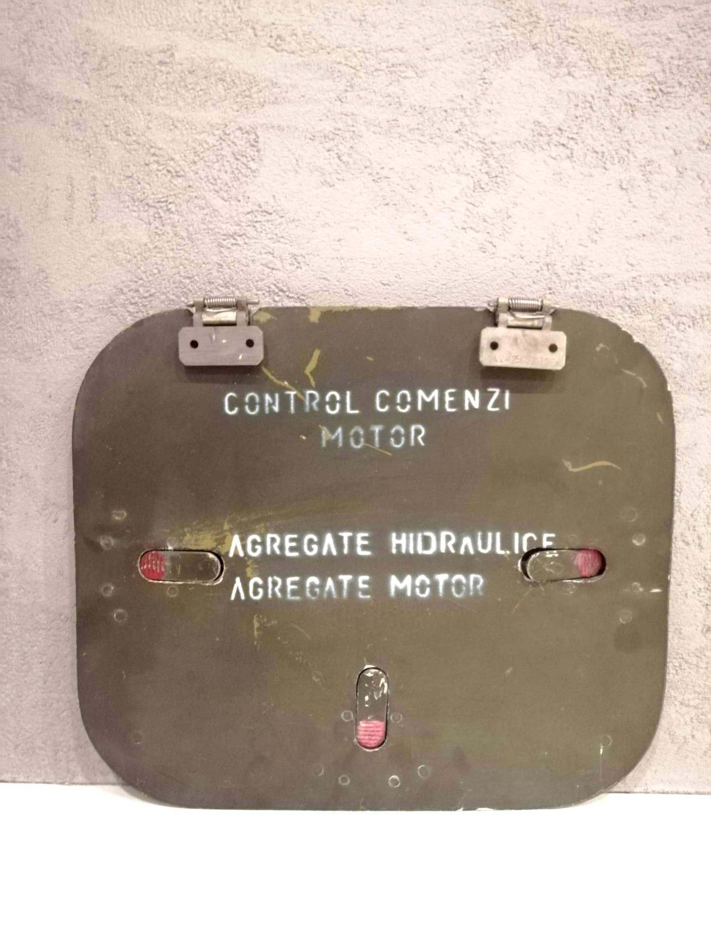 IAR-93 Orao Access Panel Door, Aircraft Skin, Fuselage, Avioane Craiova, Romanian Air Force, RARE