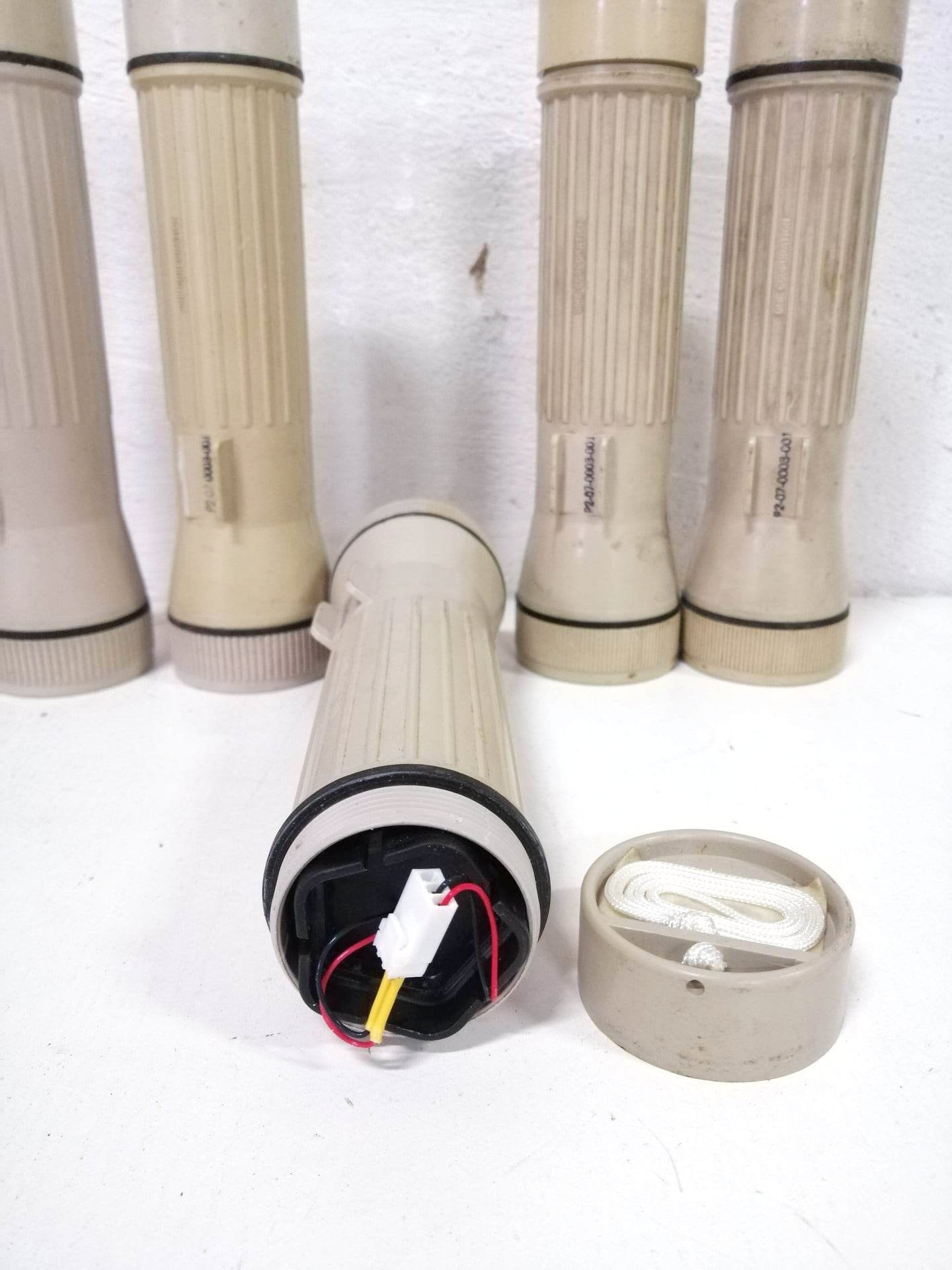Aircraft Cabin DME Emergency Flashlight, DME Torch, Astronics DME Corporation