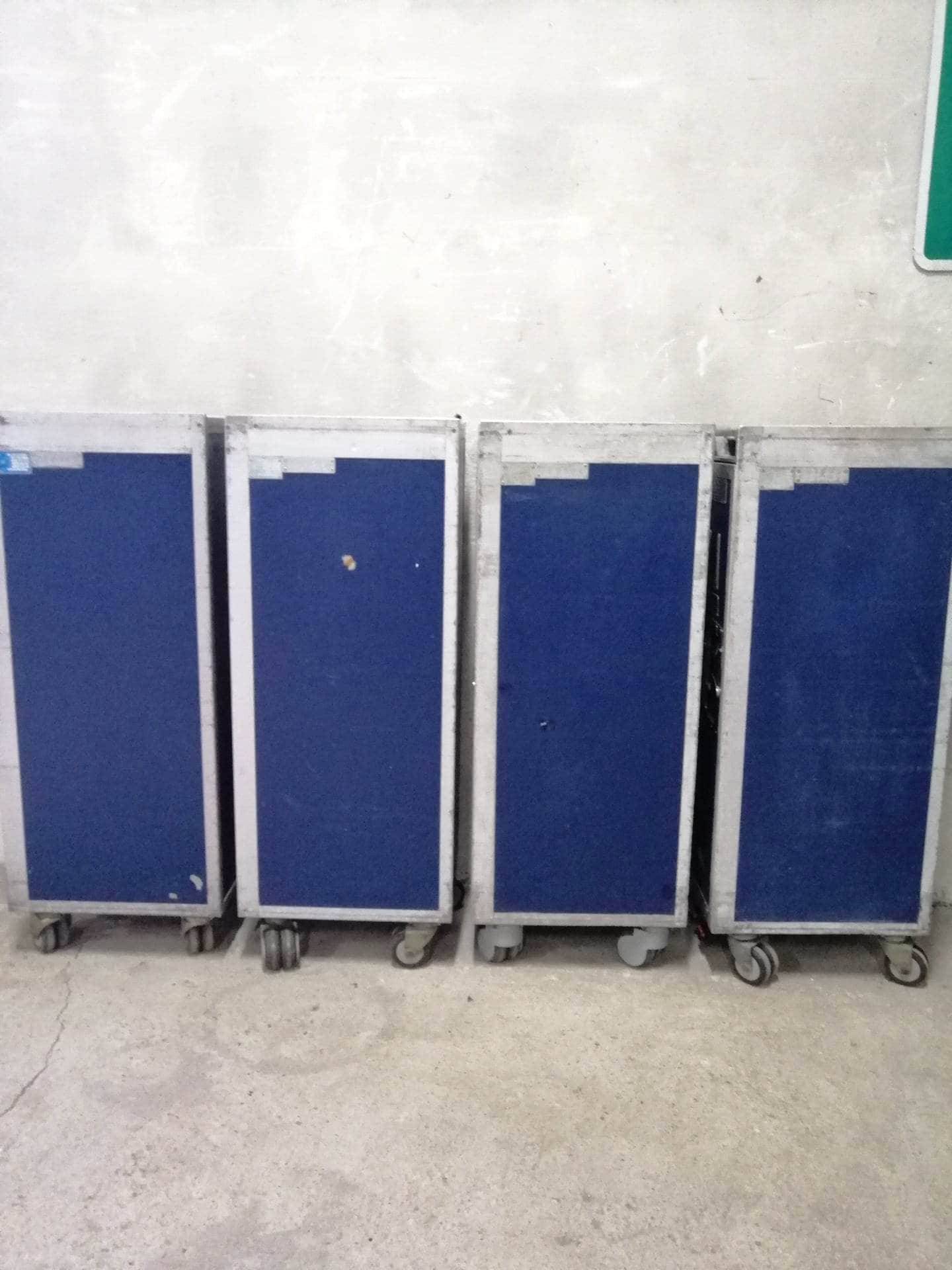 Airline Galley Trolley - LOT - Driessen - Airplane ATLAS Galley Cart with 7 New Drawers - LOT Polish Airlines - Home Bar Catering Trolley