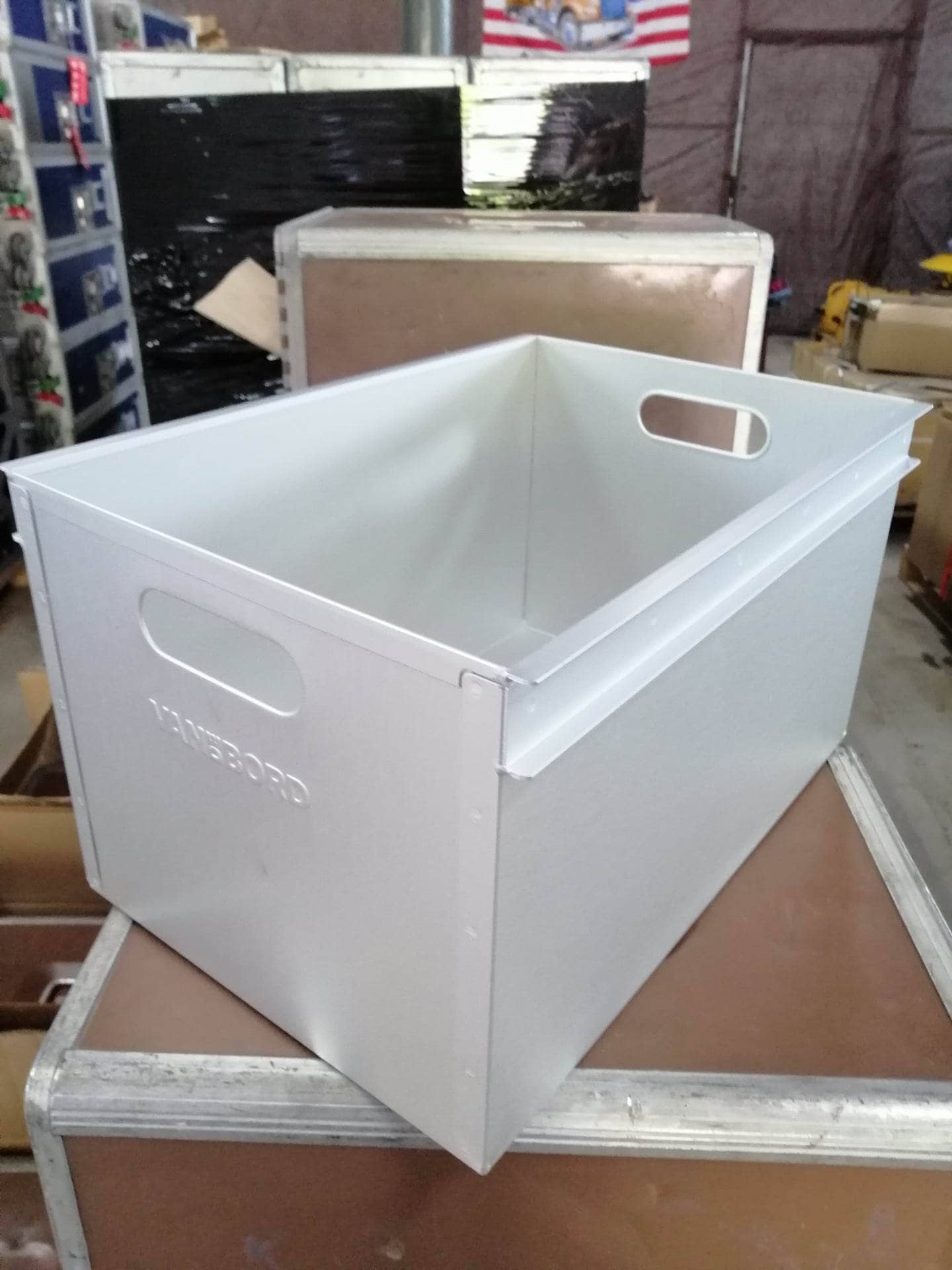 Large Brand New Airline Storage Box, Aircraft Storage Drawer for KSSU Airline Carts & Airplane Containers
