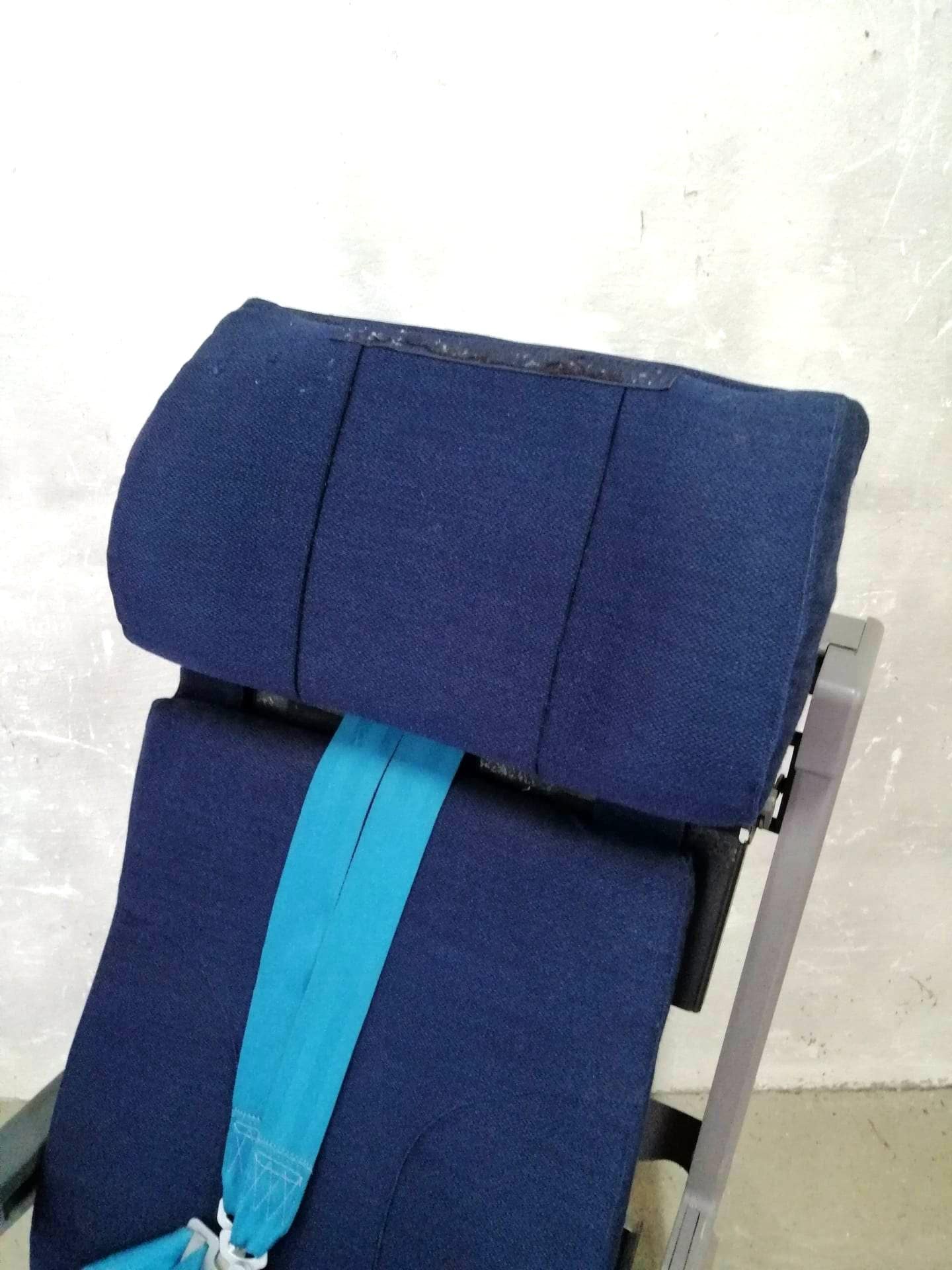 Boeing 747 Authentic Cabin Crew Jump Seat from KLM Royal Dutch Airlines -  Boeing 747 PH-BFR Flight Attendant Seat, Aviation Furnitures