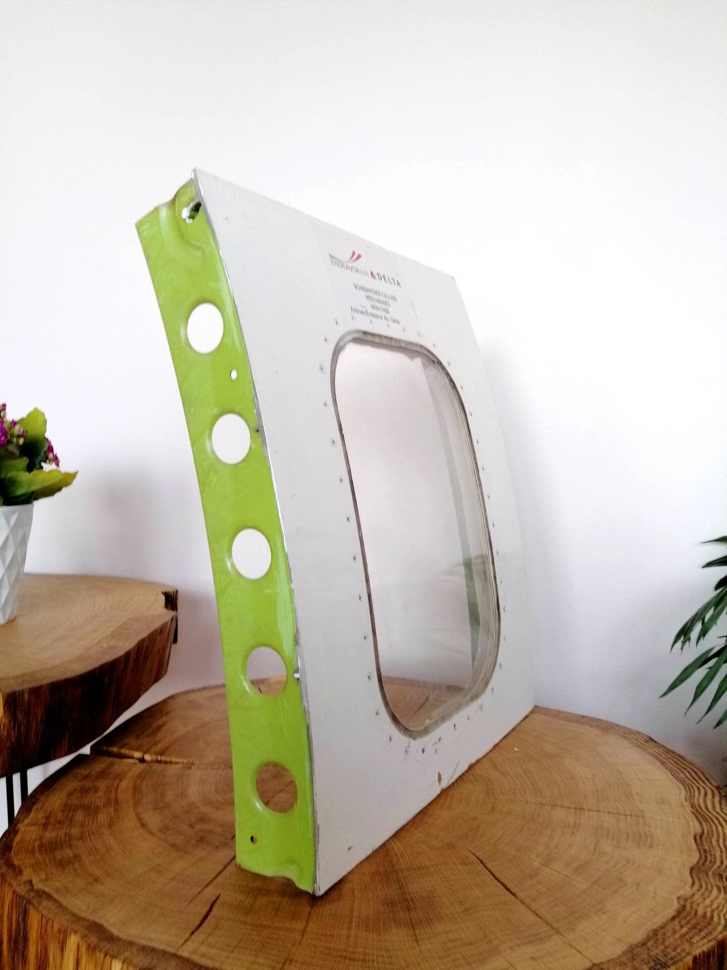 CRJ 200LR REG N8488D | Authentic Aircraft Window Cut Fuselage | Endeavor Air Delta Nortwest | Aviation Decor Furnishing Pilot Gift