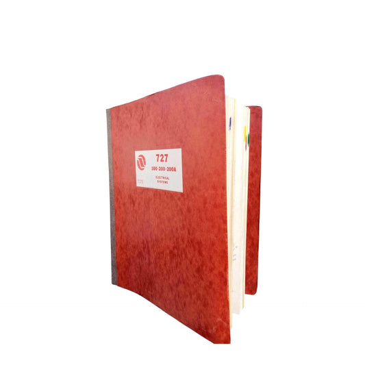 Original Boeing 727 Maintance Manual: 100-200-200A Electrical Systems | Nortwest Orient | Northwest Airlines