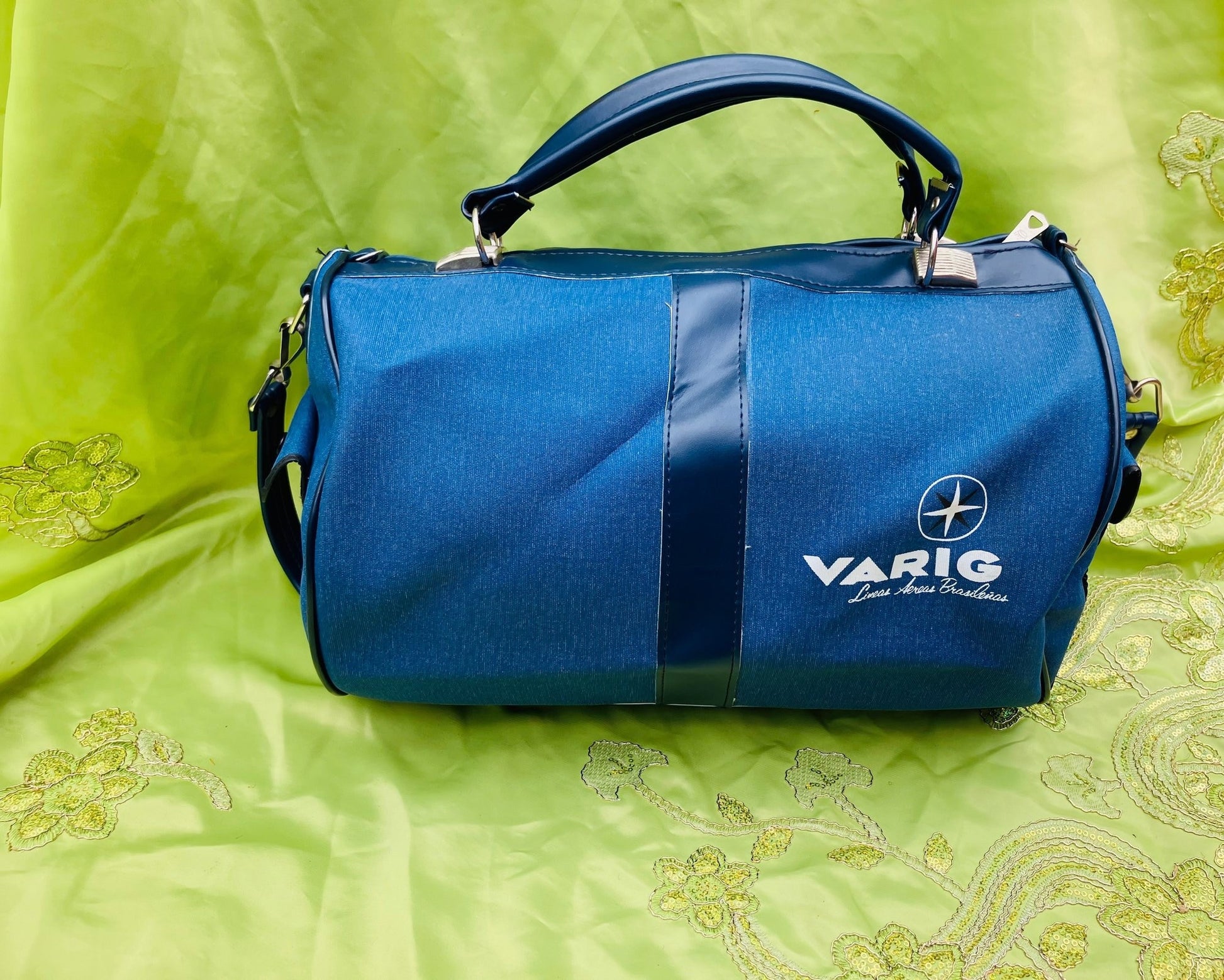 Varig Airlines Original Vintage Flight Attendants Travel Bag