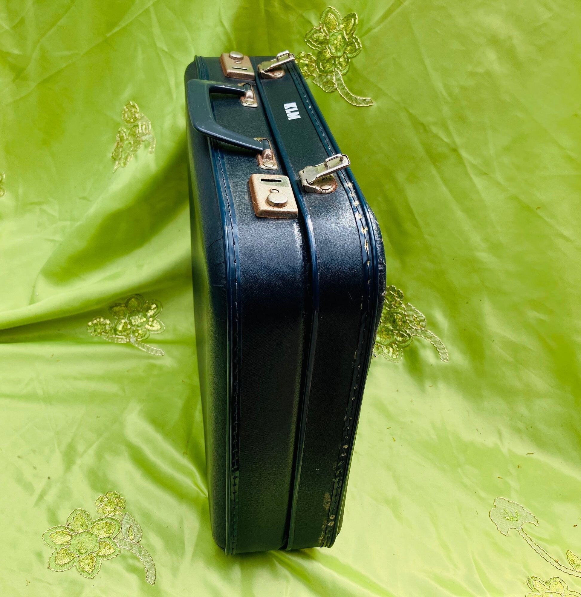 KLM Vintage Flight Attendants Suitcase | Royal Dutch Airlines Travel Bag