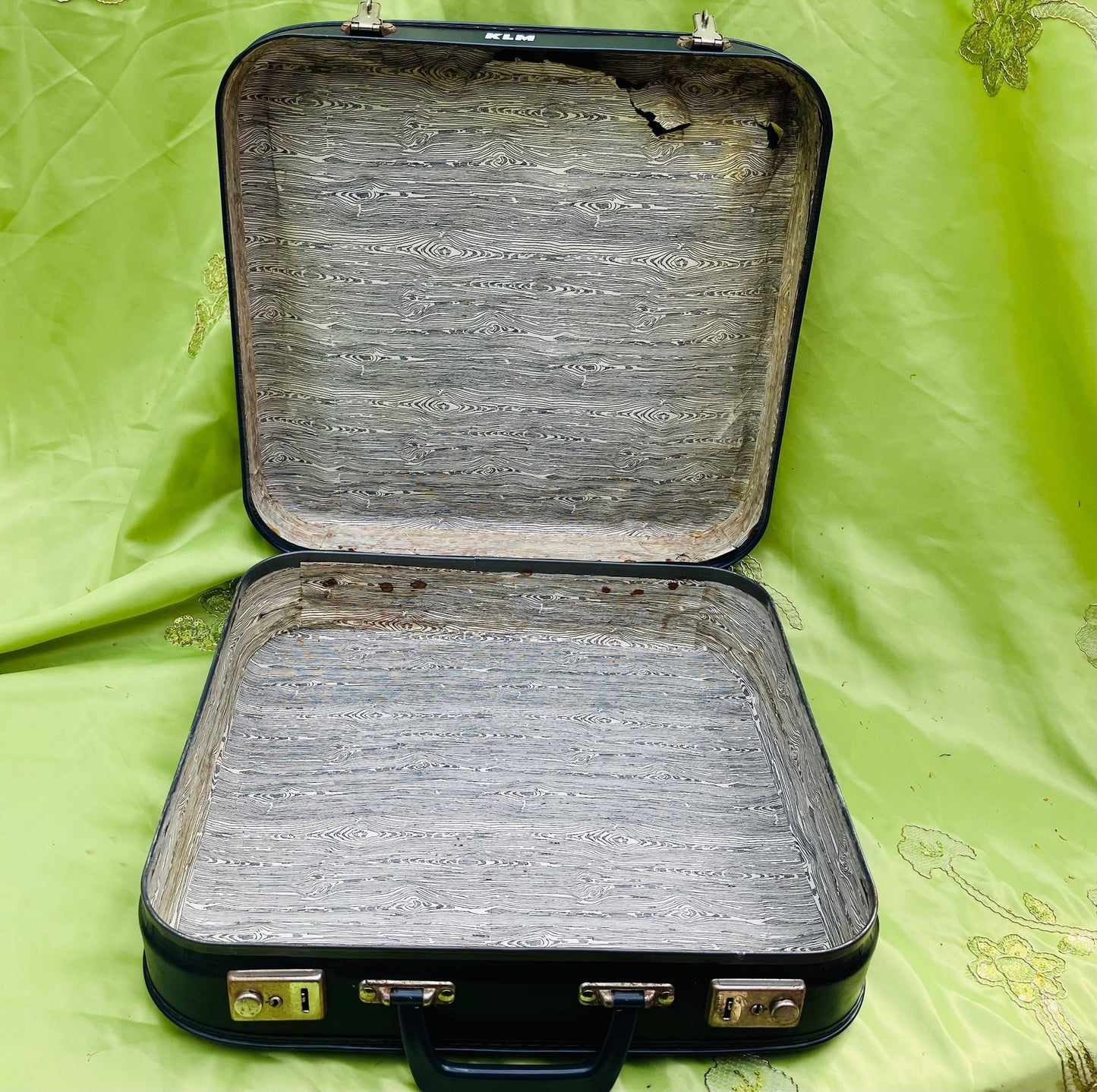 KLM Vintage Flight Attendants Suitcase | Royal Dutch Airlines Travel Bag
