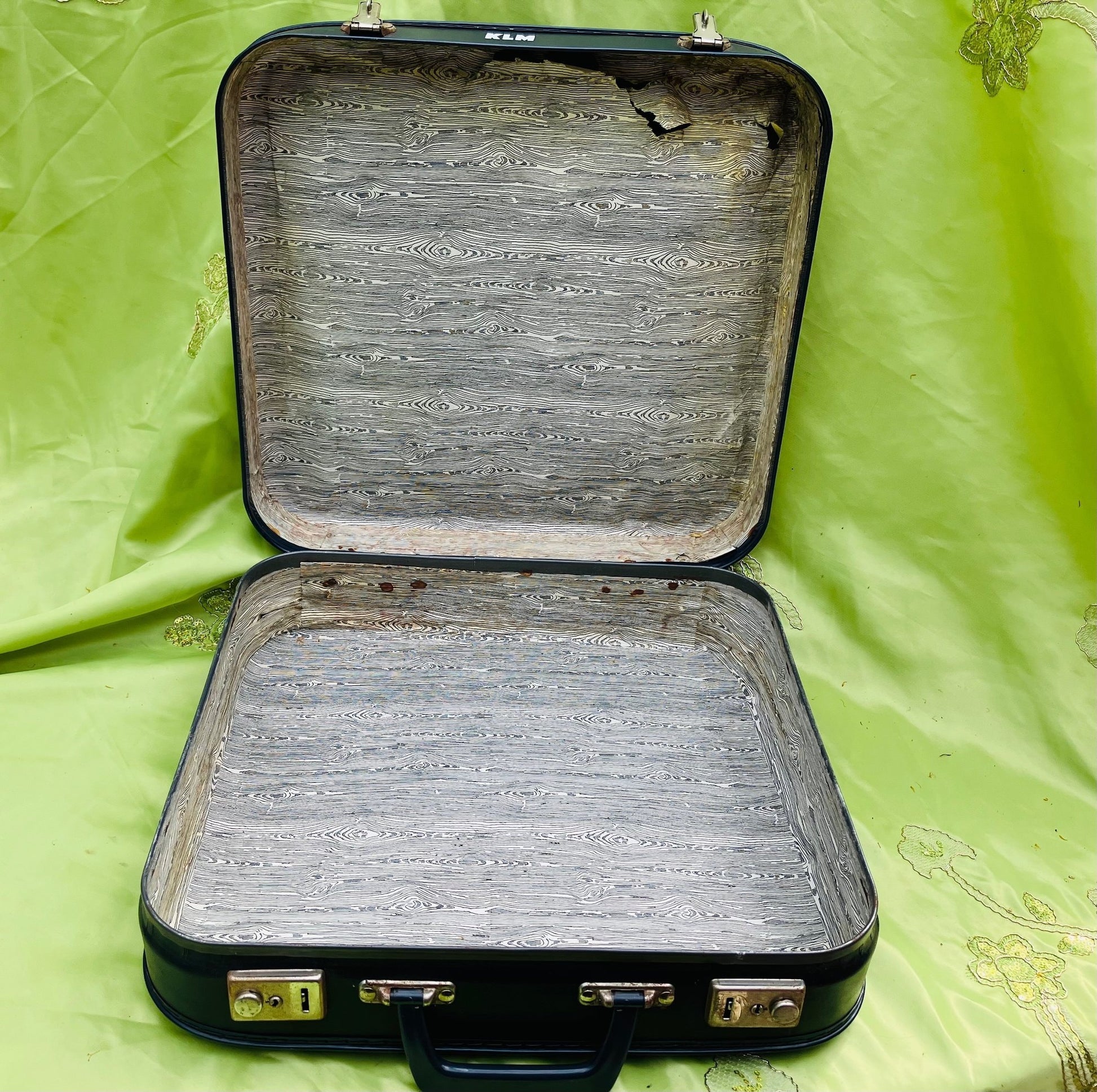 KLM Vintage Flight Attendants Suitcase | Royal Dutch Airlines Travel Bag
