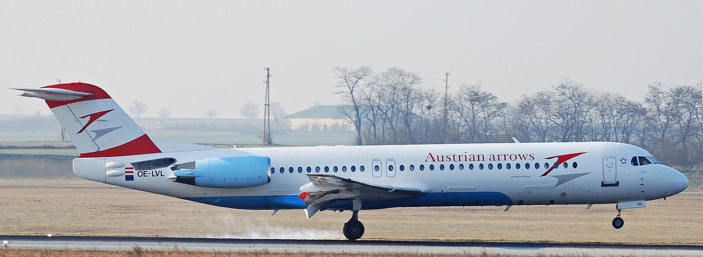 Fokker 100 Over Wing Emergency Exit Door