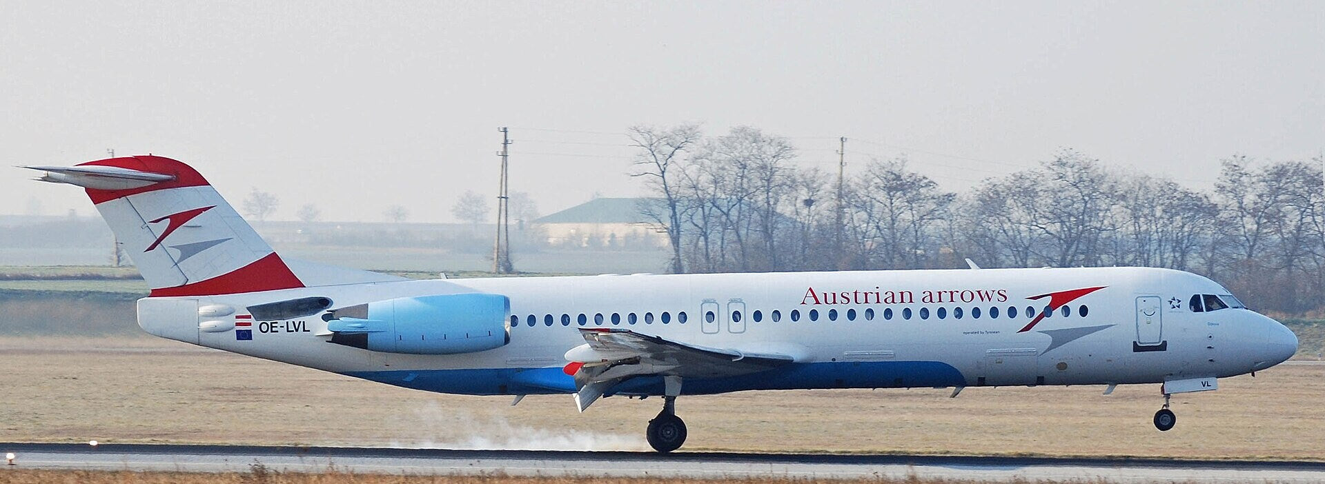 Fokker 100 Over Wing Emergency Exit Door