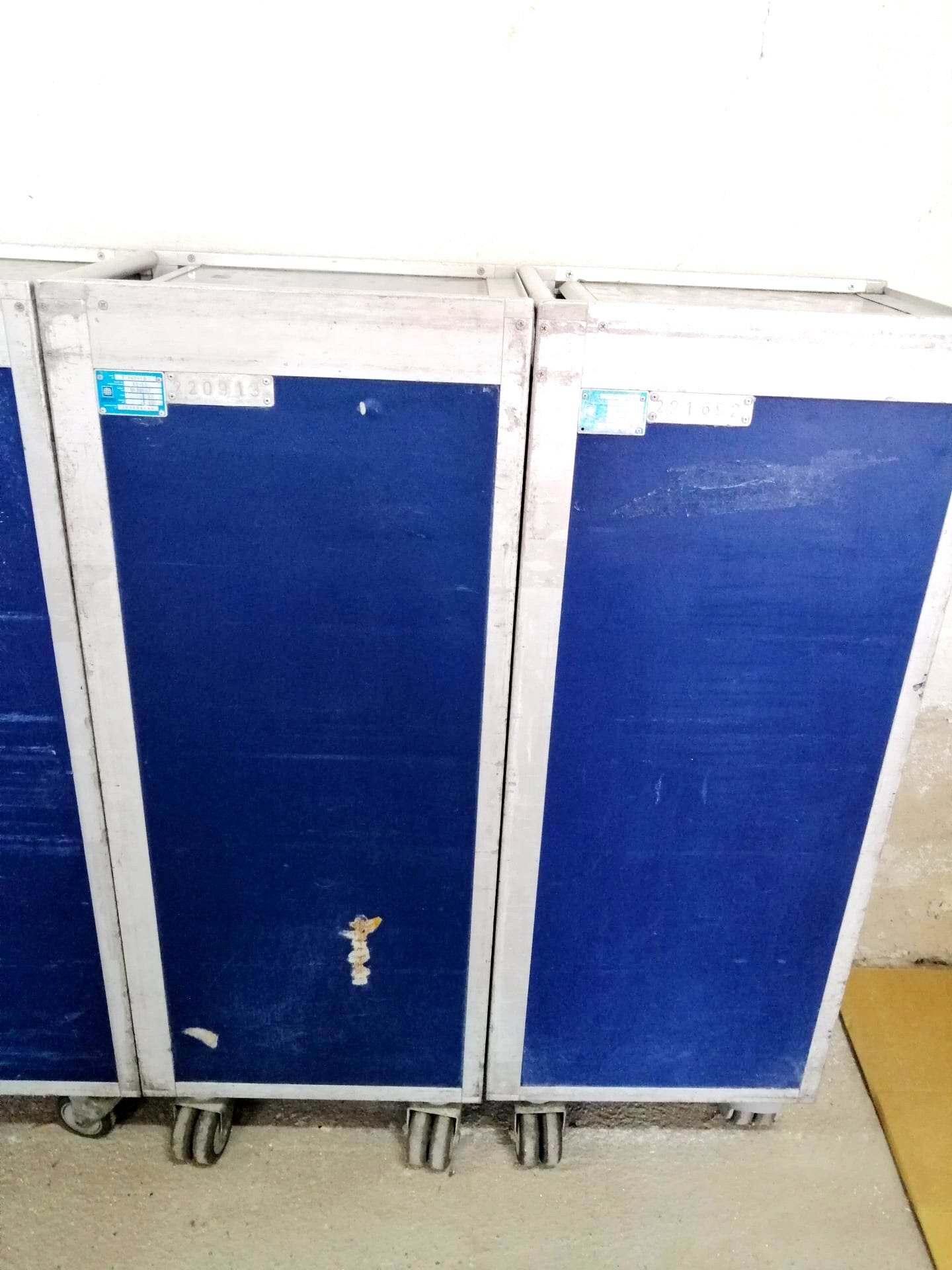Airline Galley Trolley - LOT - Driessen - Airplane ATLAS Galley Cart with 7 New Drawers - LOT Polish Airlines - Home Bar Catering Trolley