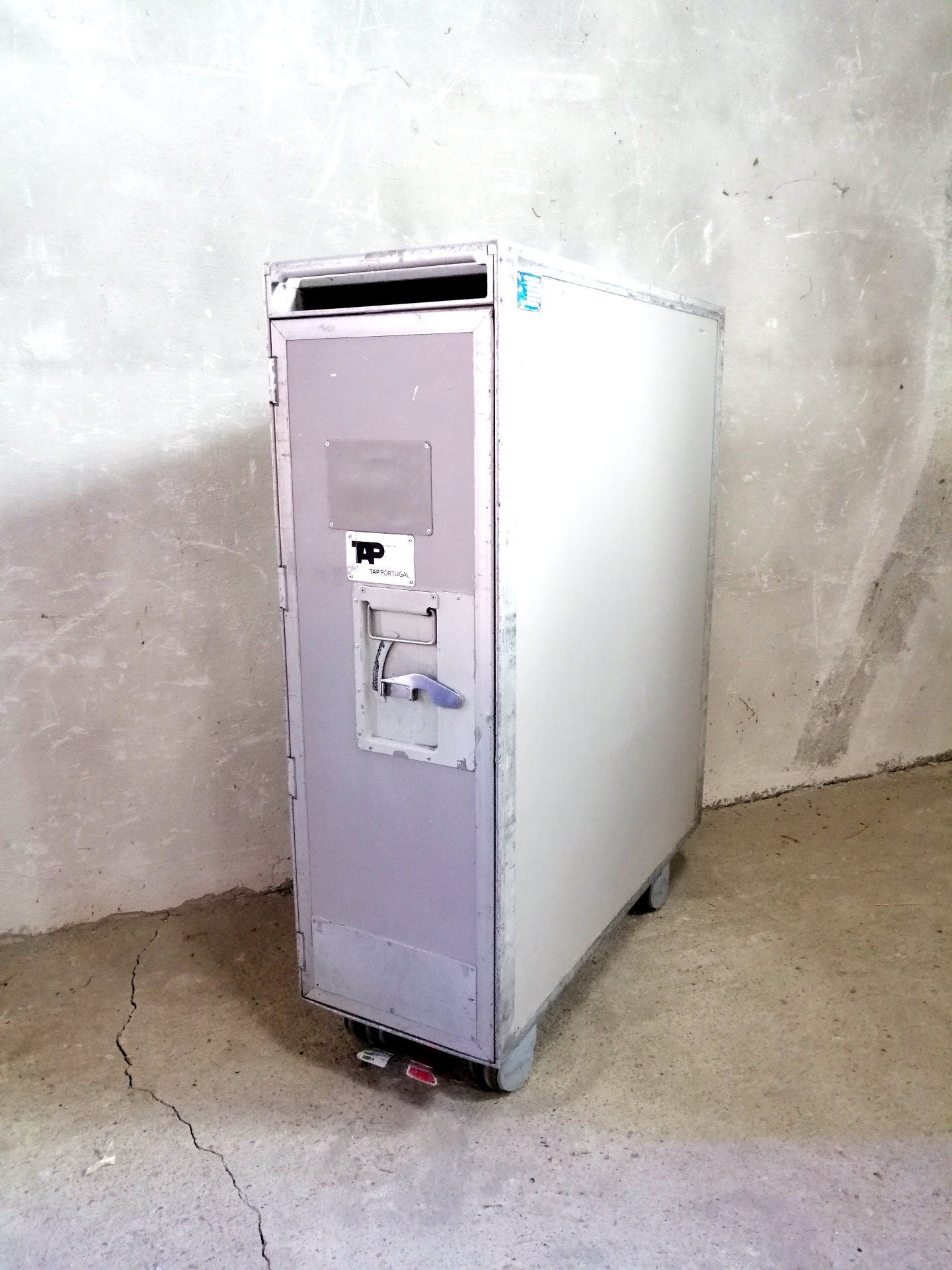 TAP Portugal Full Size Aircraft Cart | Airline ATLAS Trolley with Drawers & Trays