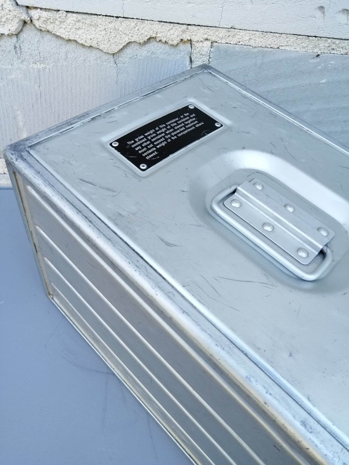 Servair Air Chef Original Airline Galley Box, Aircraft Storage Container, Industrial Cabinet