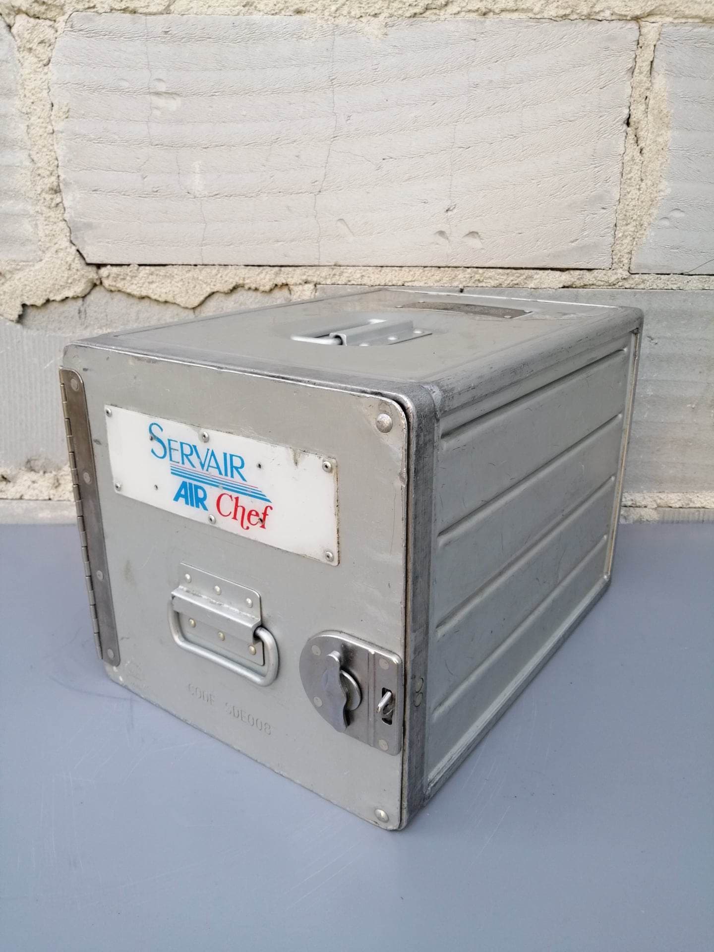 Servair Air Chef Original Airline Galley Box, Aircraft Storage Container, Industrial Cabinet