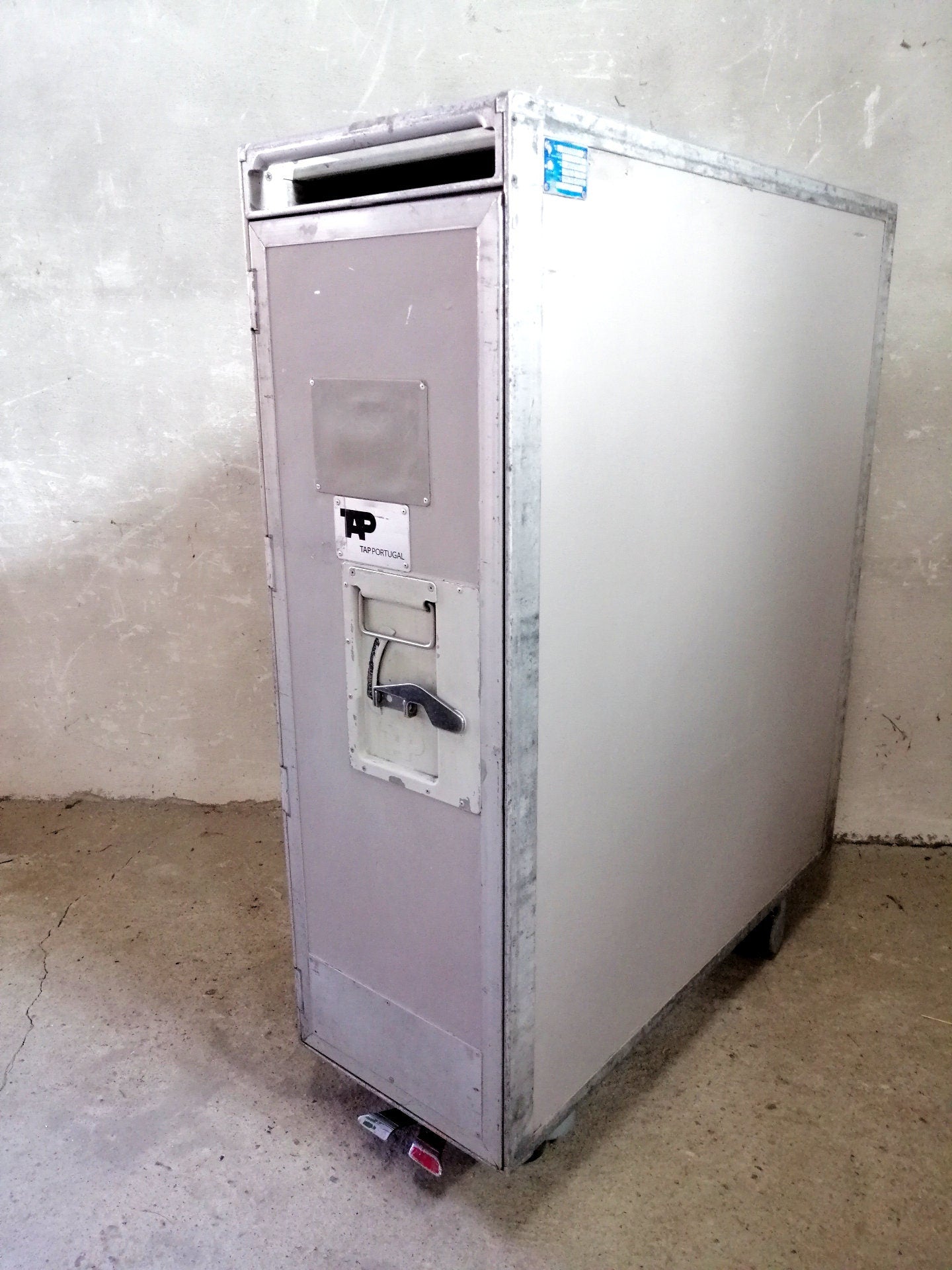 TAP Portugal Full Size Aircraft Cart | Airline ATLAS Trolley with Drawers & Trays