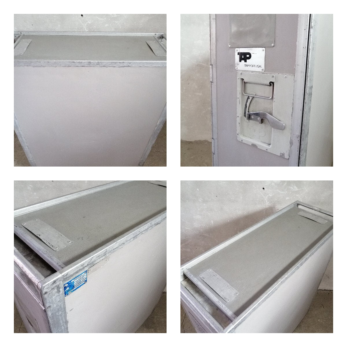 TAP Portugal Full Size Aircraft Cart | Airline ATLAS Trolley with Drawers & Trays