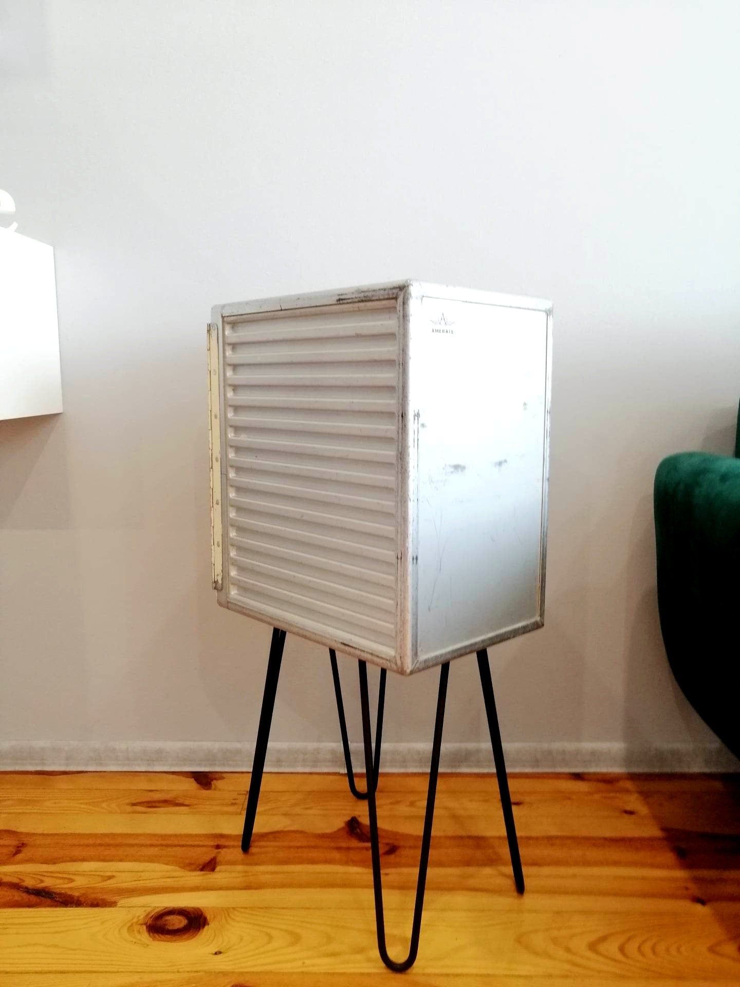 Airplane Cabinet, Boeing 747 KLM Airline Galley Storage Container as a Nightstand, Side Table, Storage Cabinet