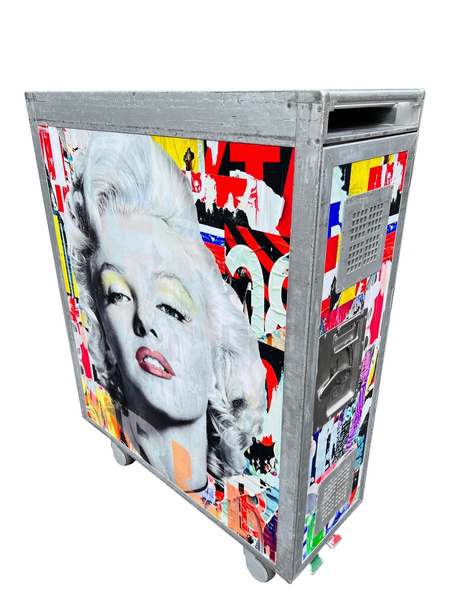 Airplane Trolley | Aircraft Galley Cart | Marilyn Monroe Pop Art Design | TAP Air Portugal